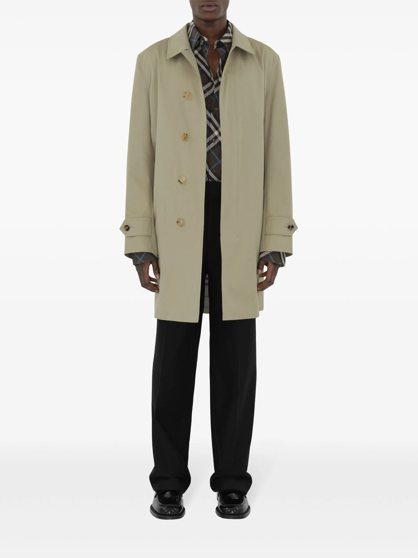 garbardine cotton coat