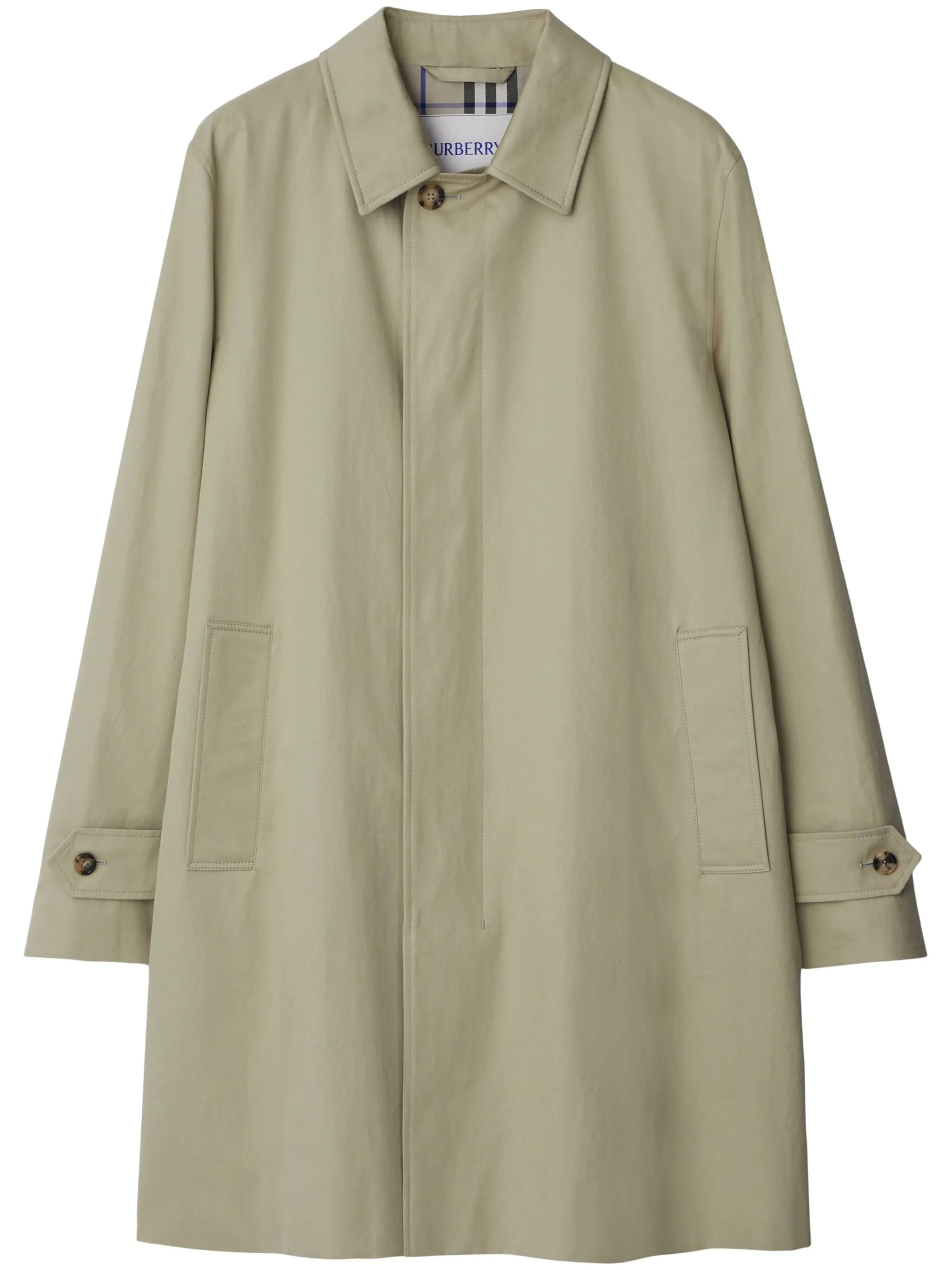 garbardine cotton coat