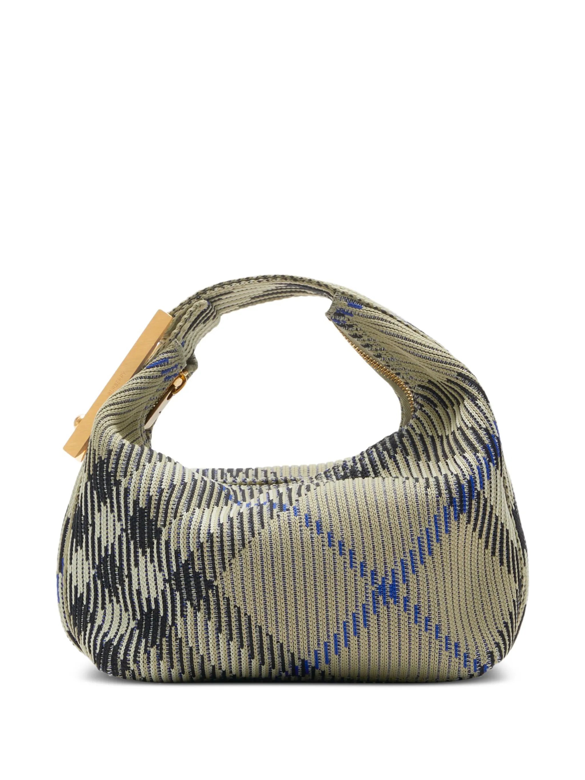 mini Peg checked tote bag