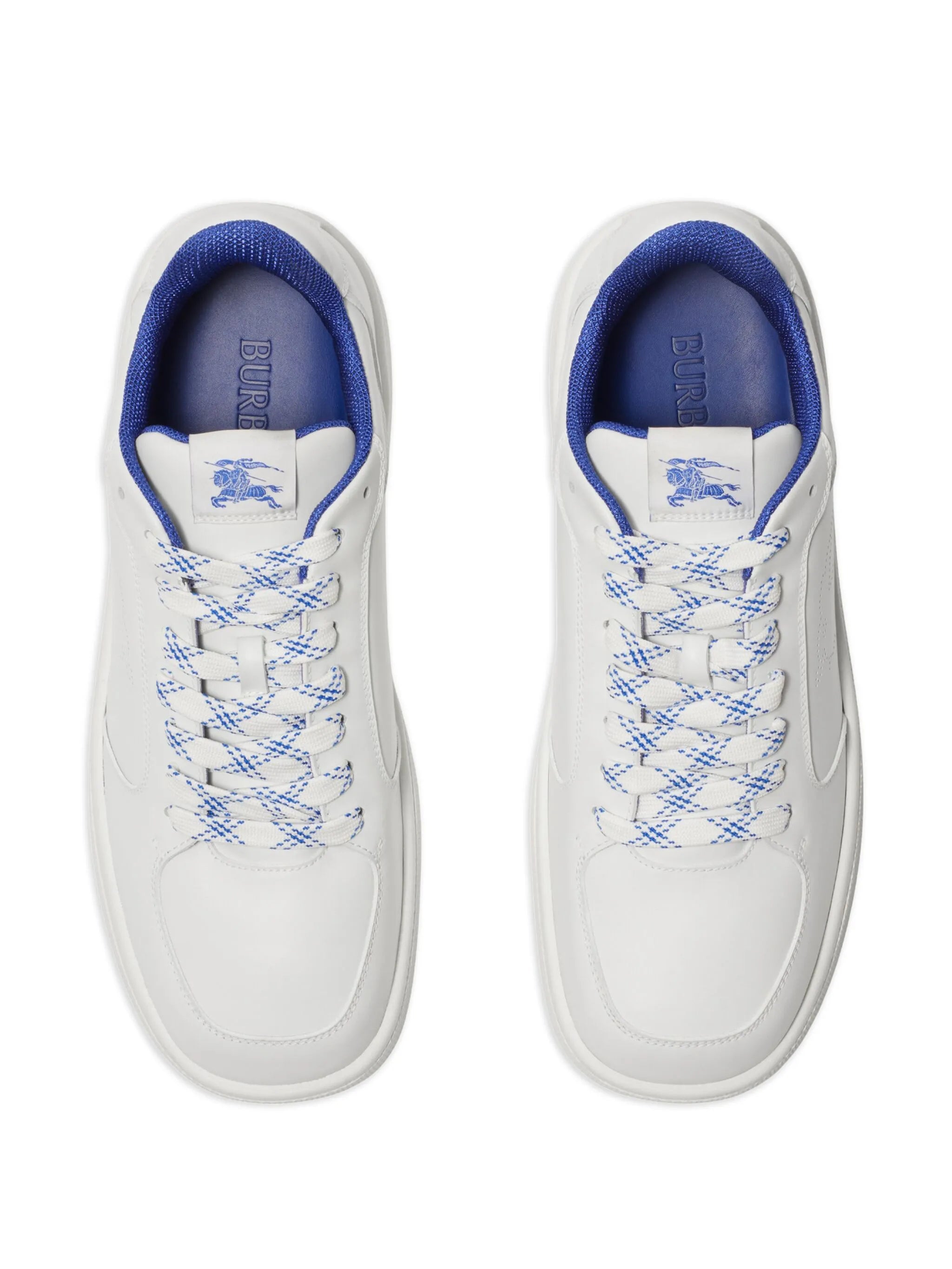 Stock leather sneakers