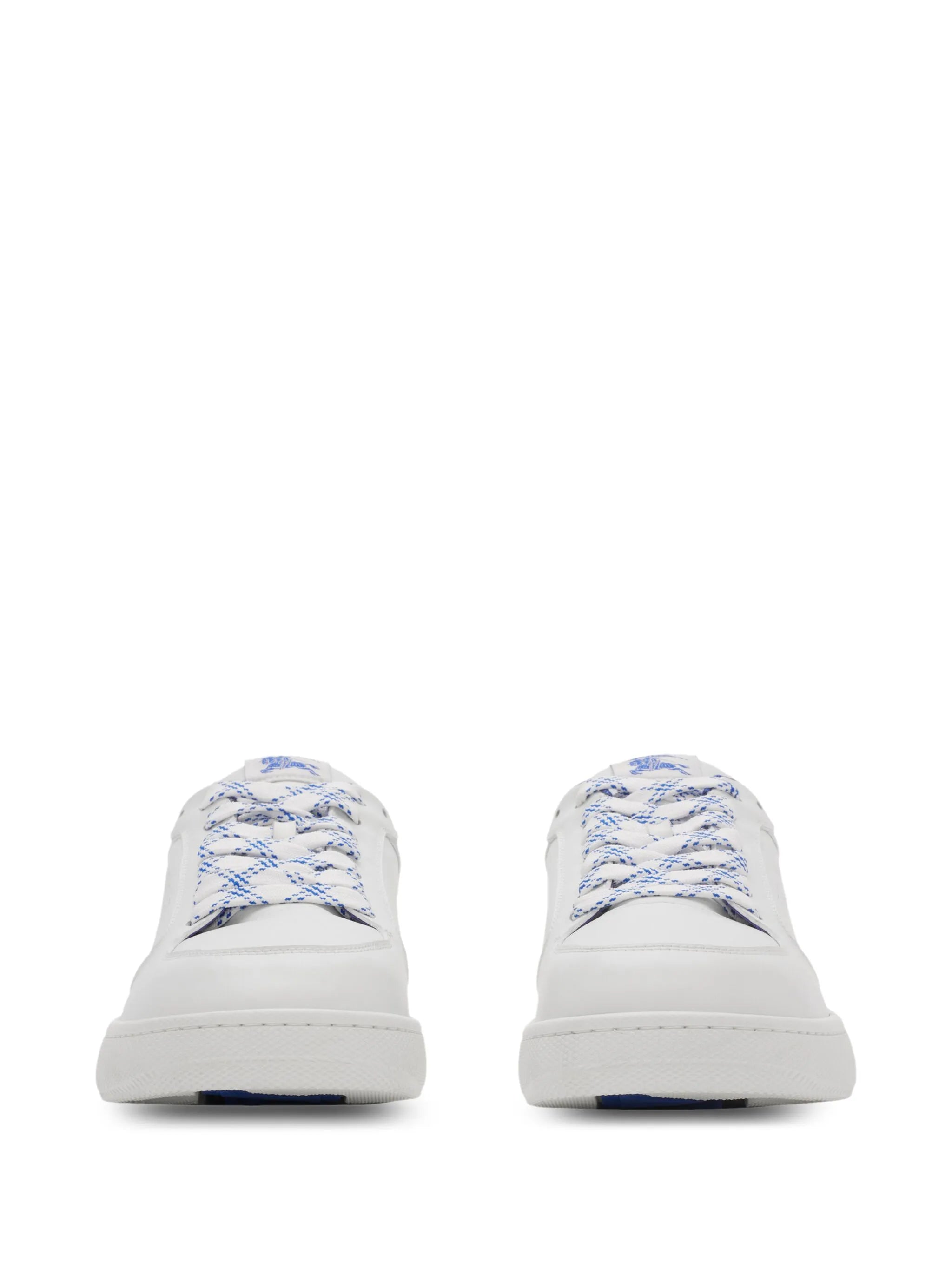 Stock leather sneakers