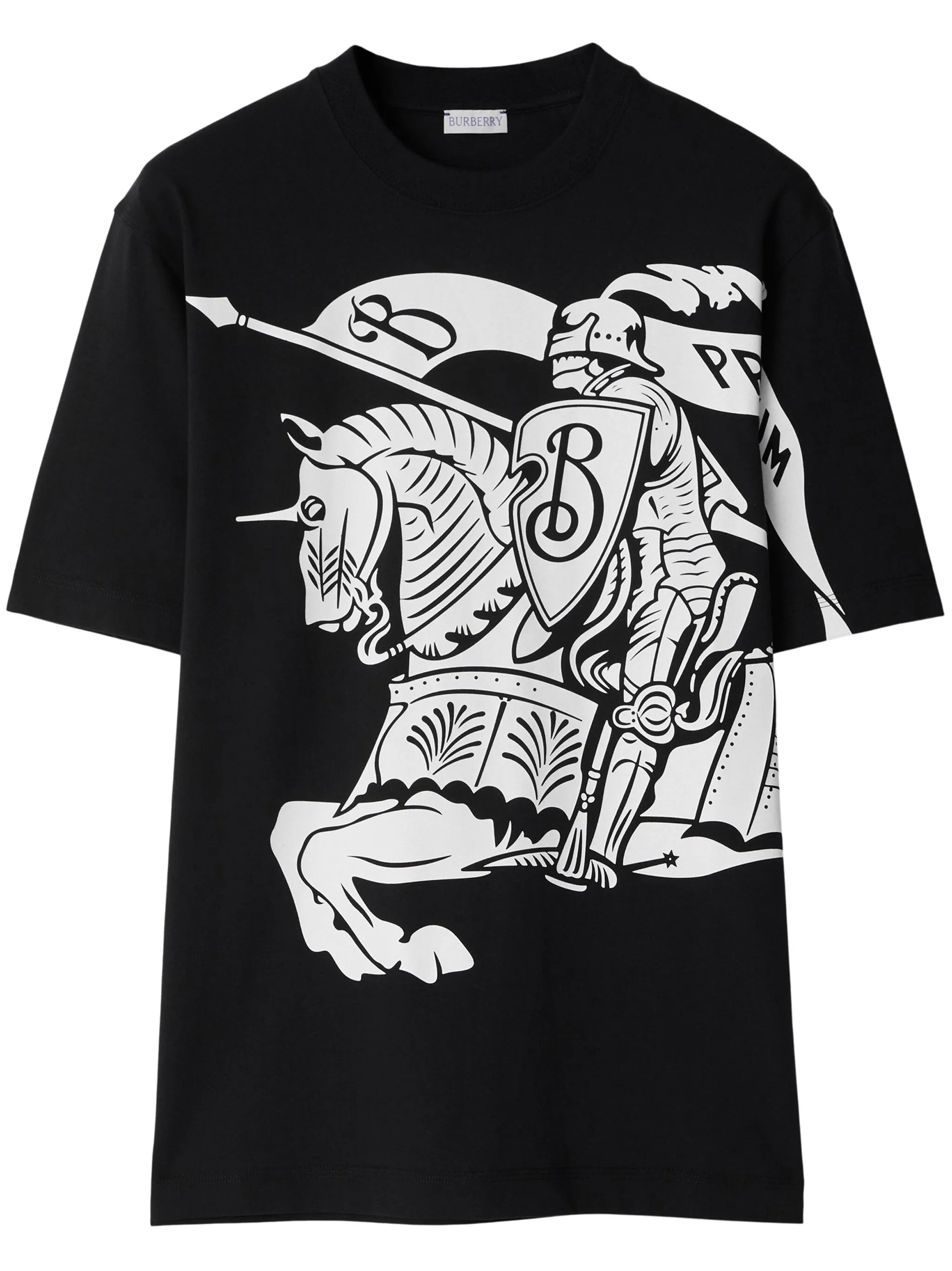 Equestrian Knight-print cotton T-shirt