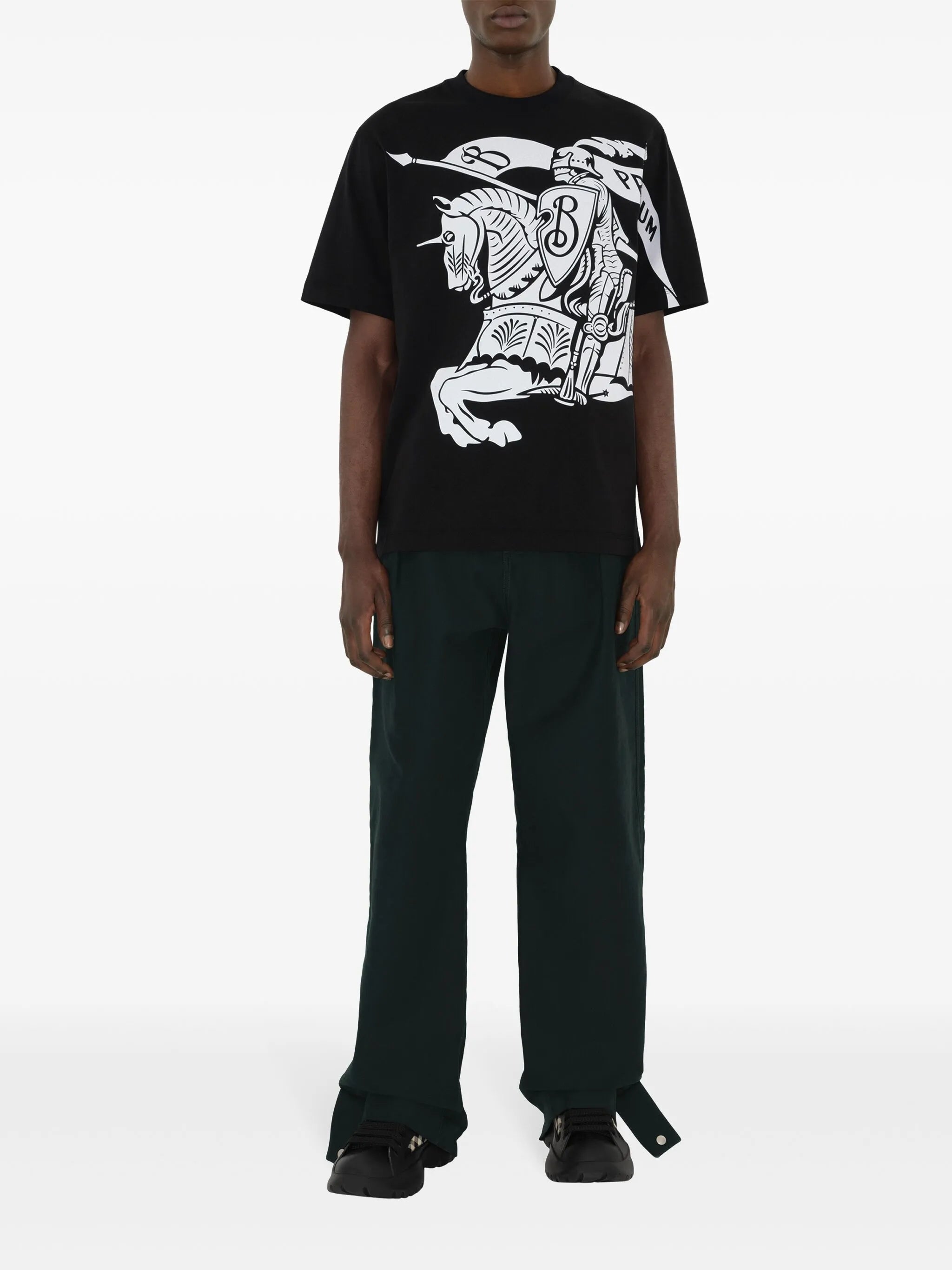 Equestrian Knight-print cotton T-shirt