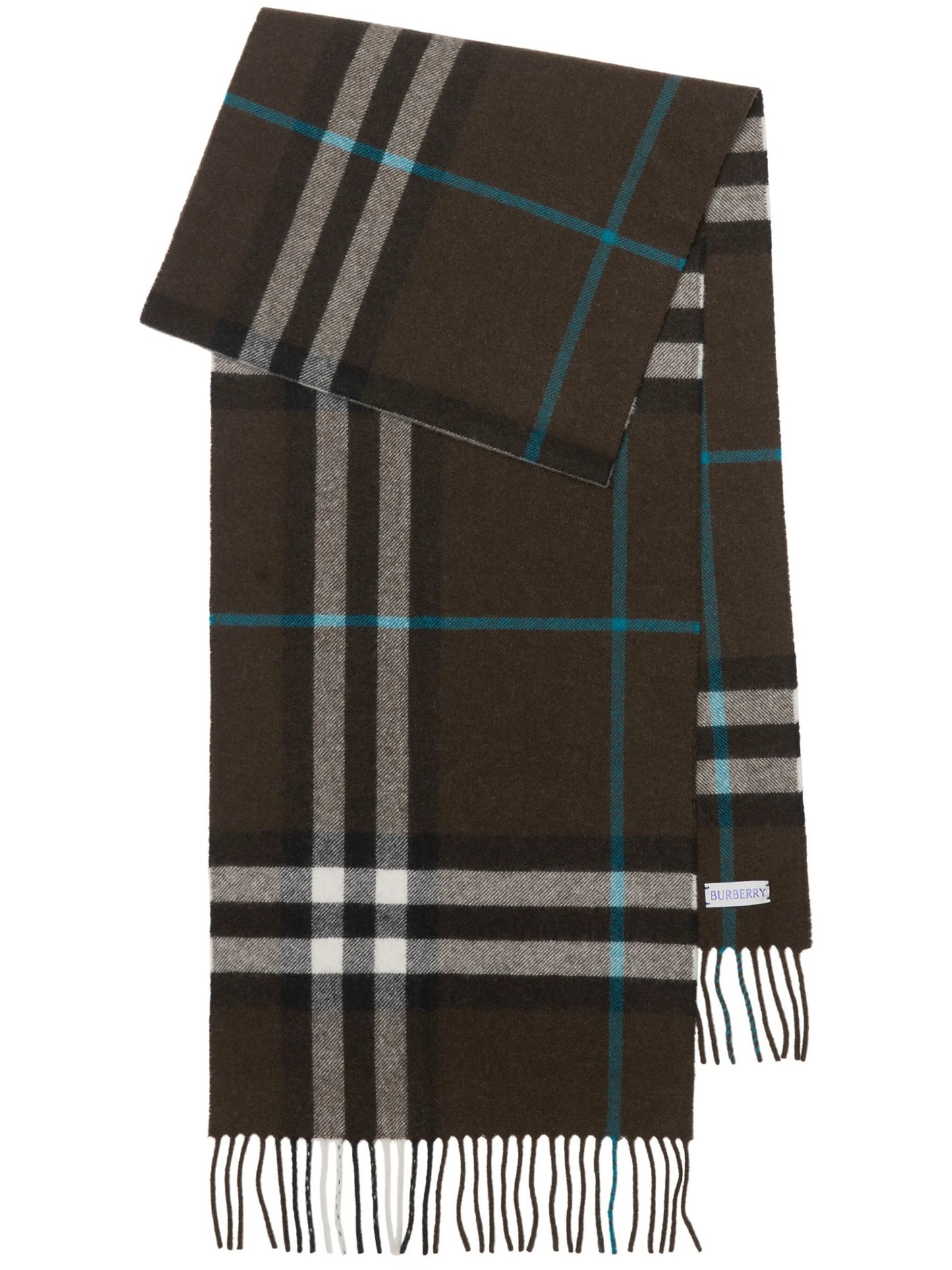 Vintage Check cashmere scarf