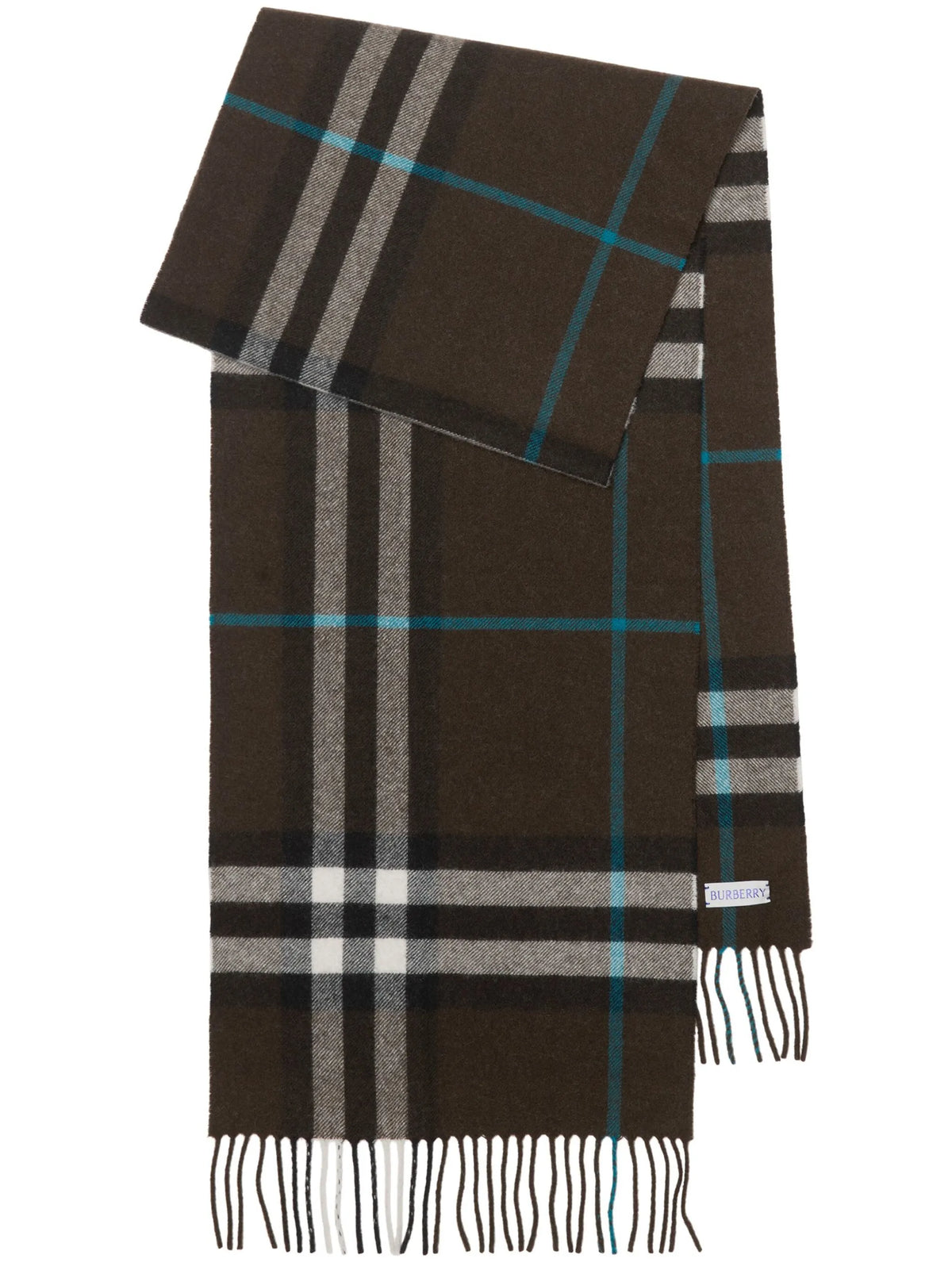 Vintage Check cashmere scarf