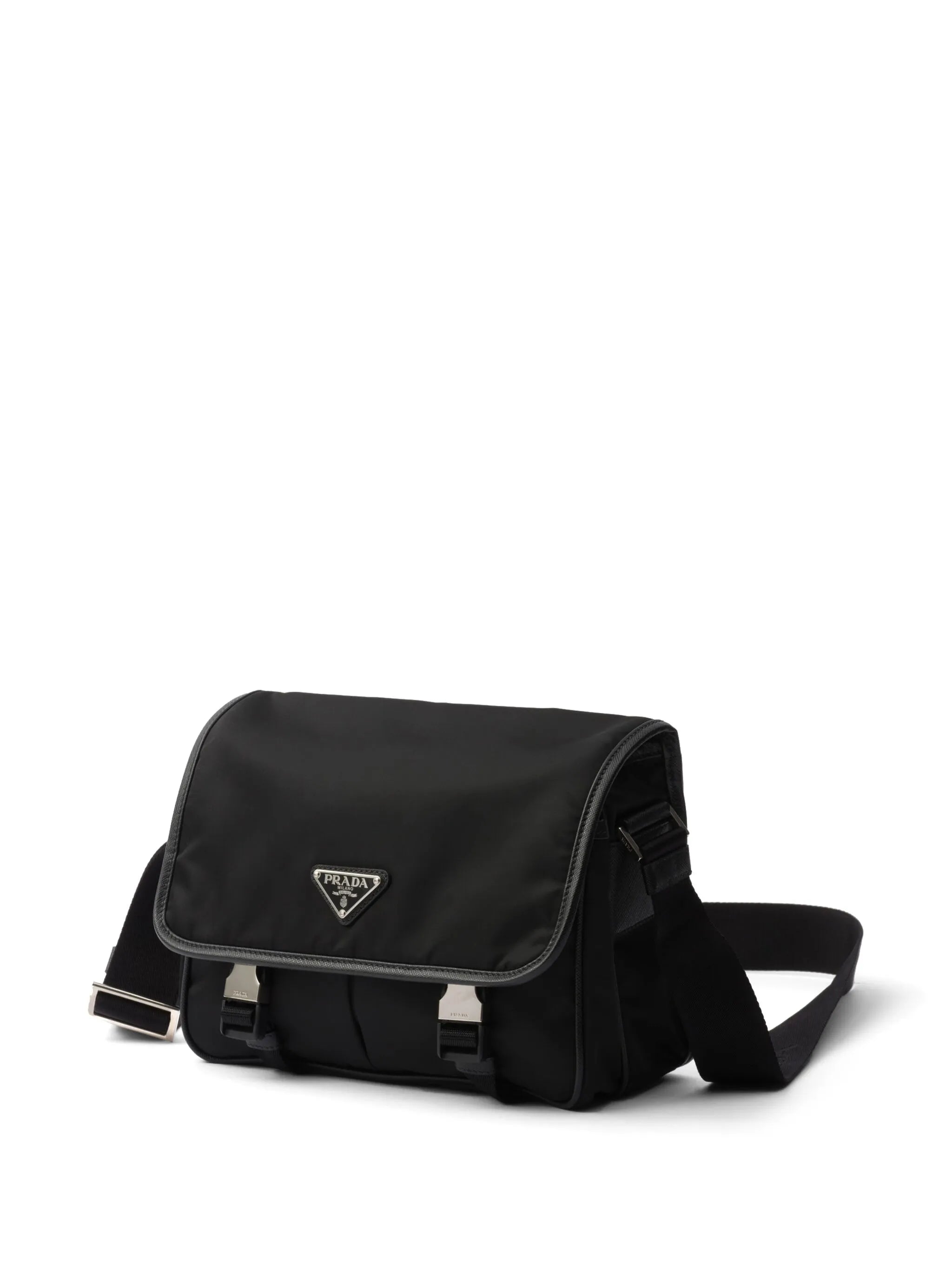 logo-appliqué Re-Nylon shoulder bag