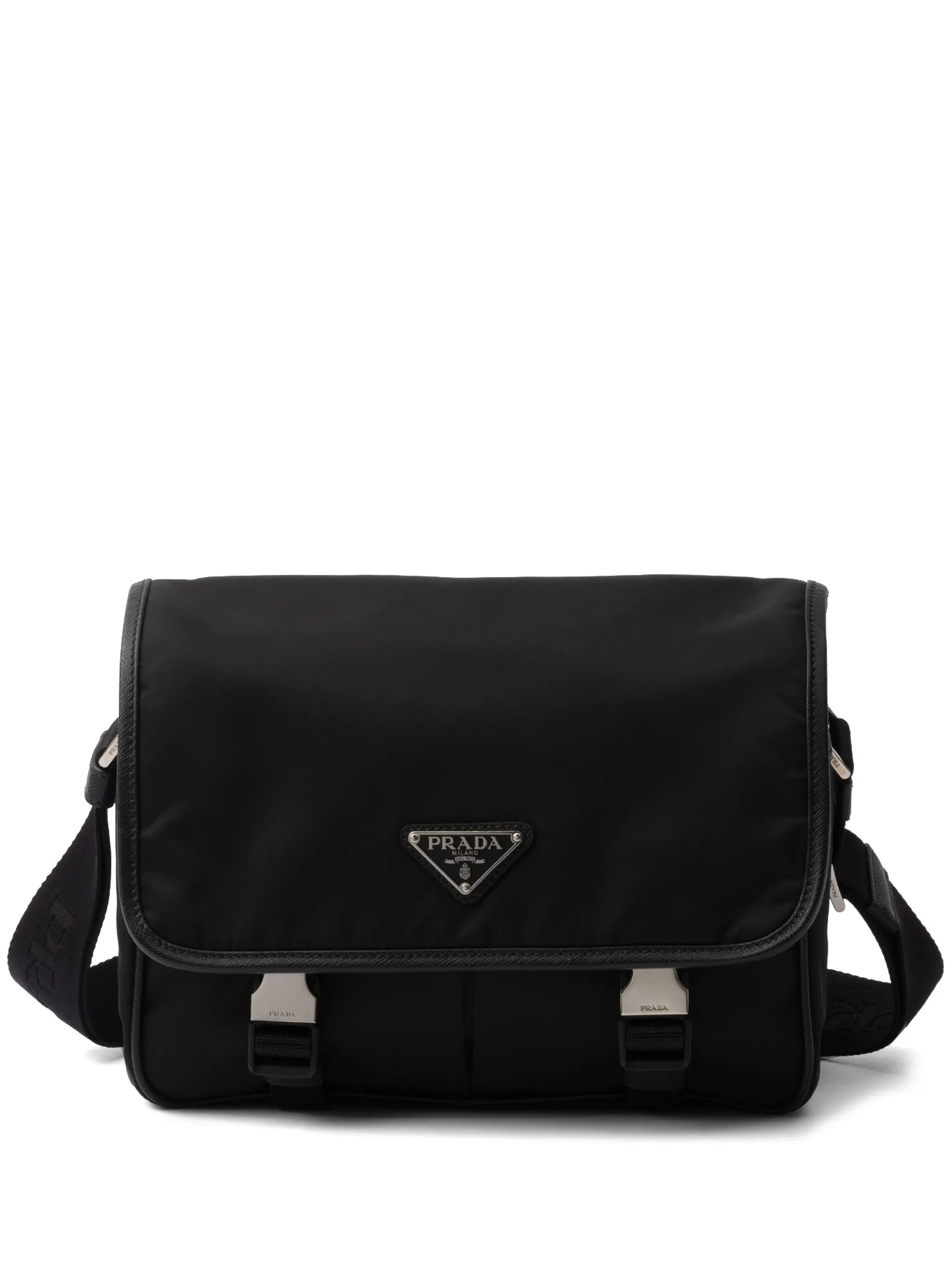 logo-appliqué Re-Nylon shoulder bag