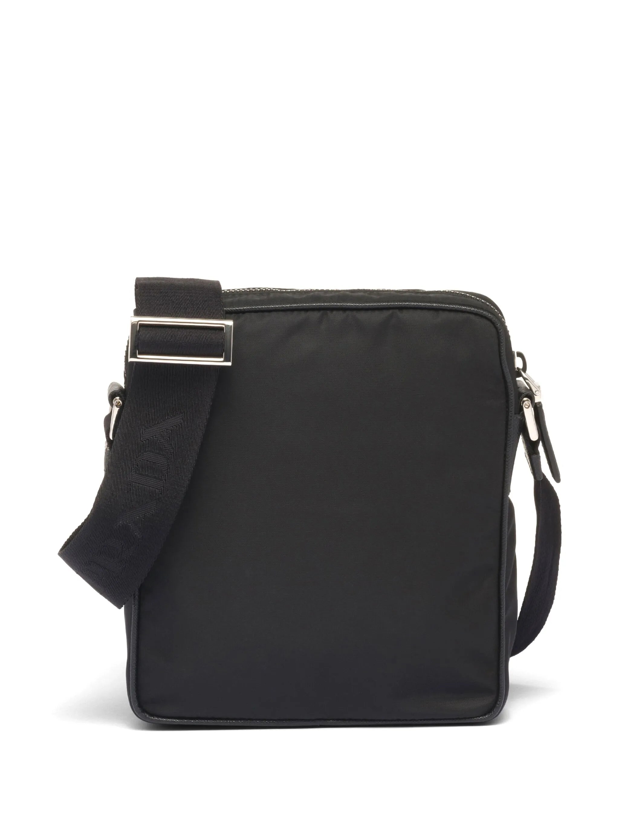 triangle-logo messenger bag
