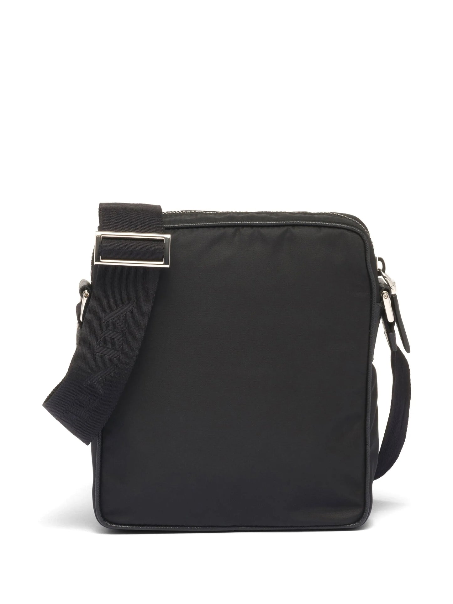 triangle-logo messenger bag