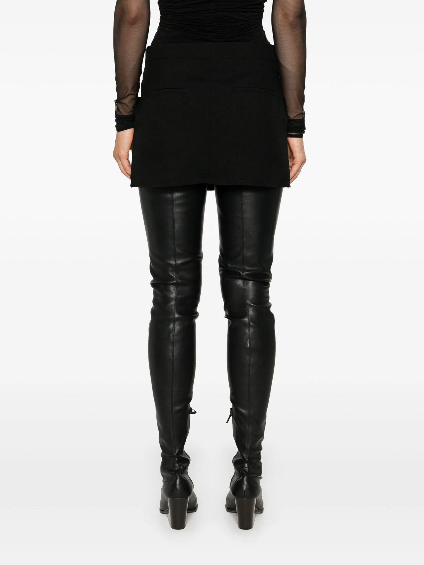 Cut-Off mini skirt
