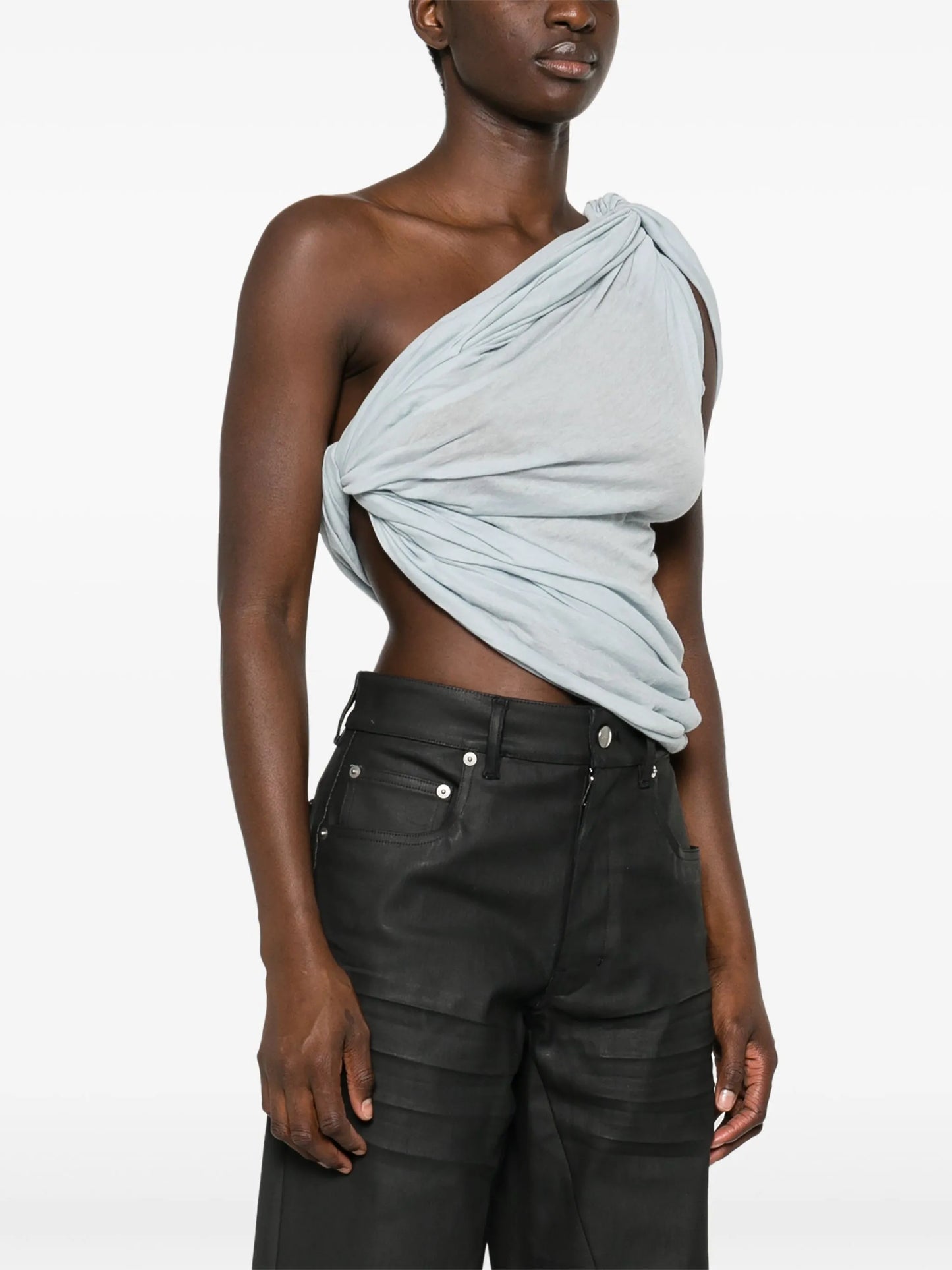 Twist asymmetric T-shirt