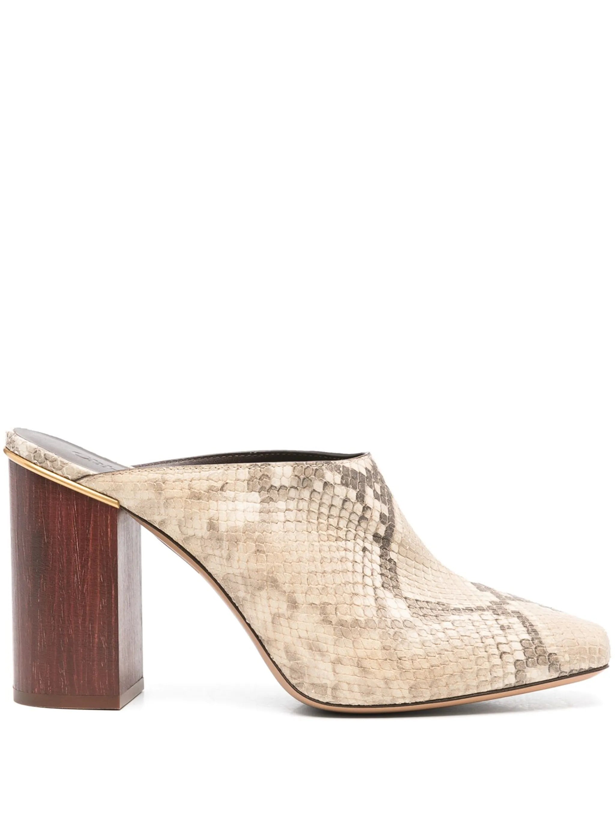 95mm Ambre mules