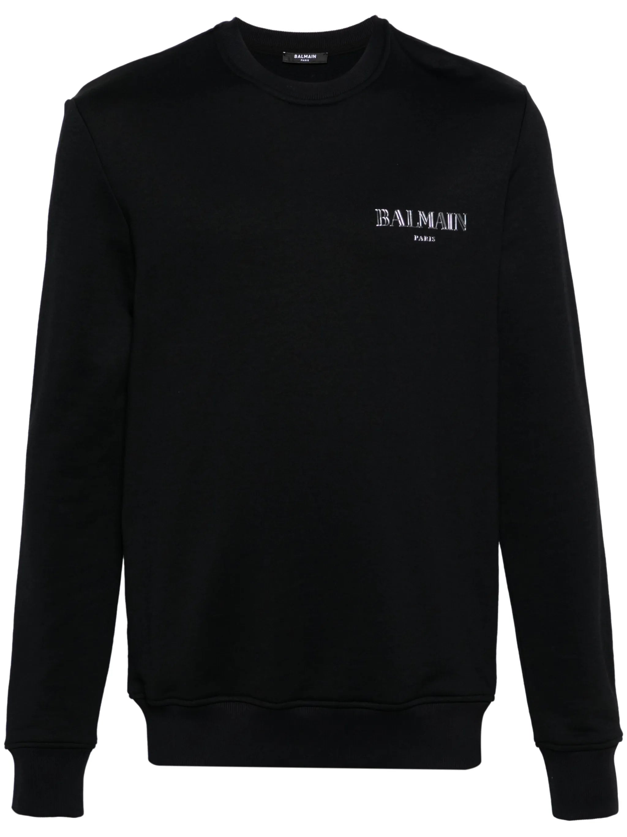 logo-appliqué crew-neck sweatshirt