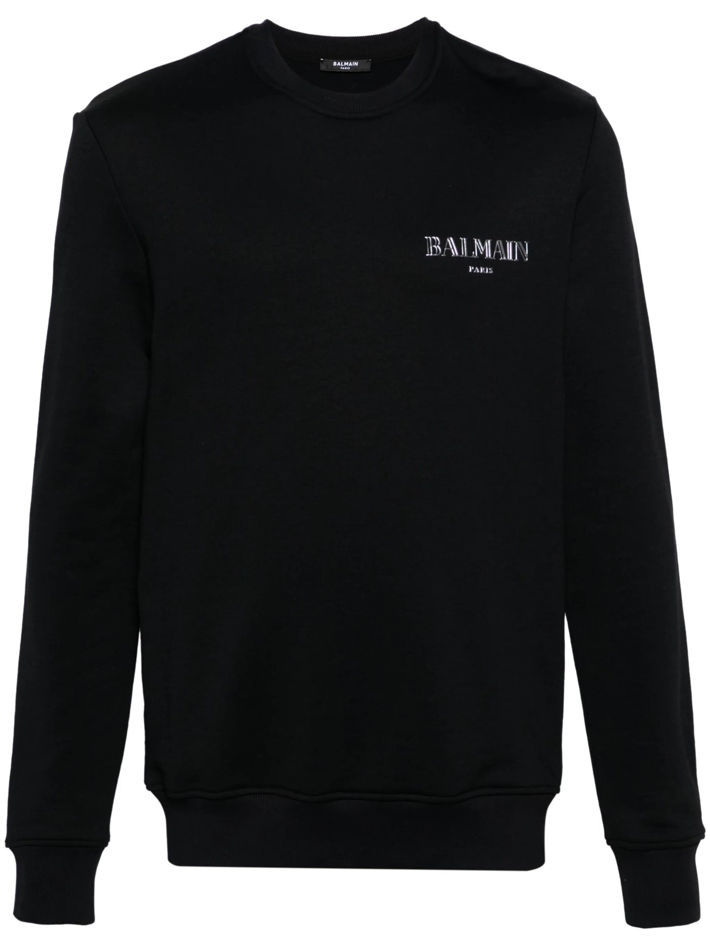 logo-appliqué crew-neck sweatshirt