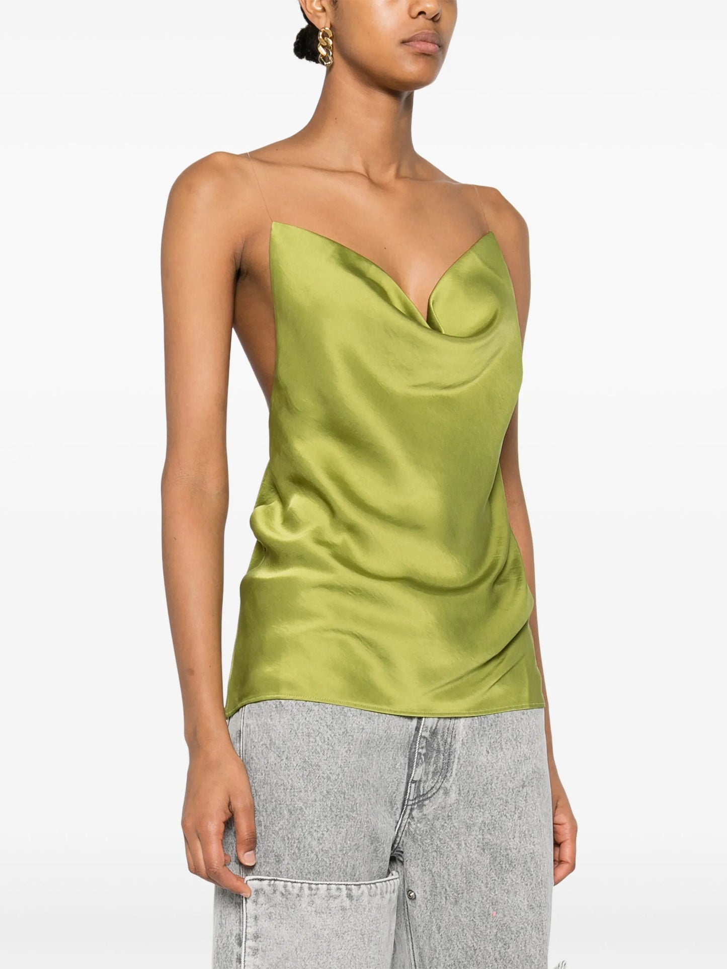 Evergreen Invisible strap top