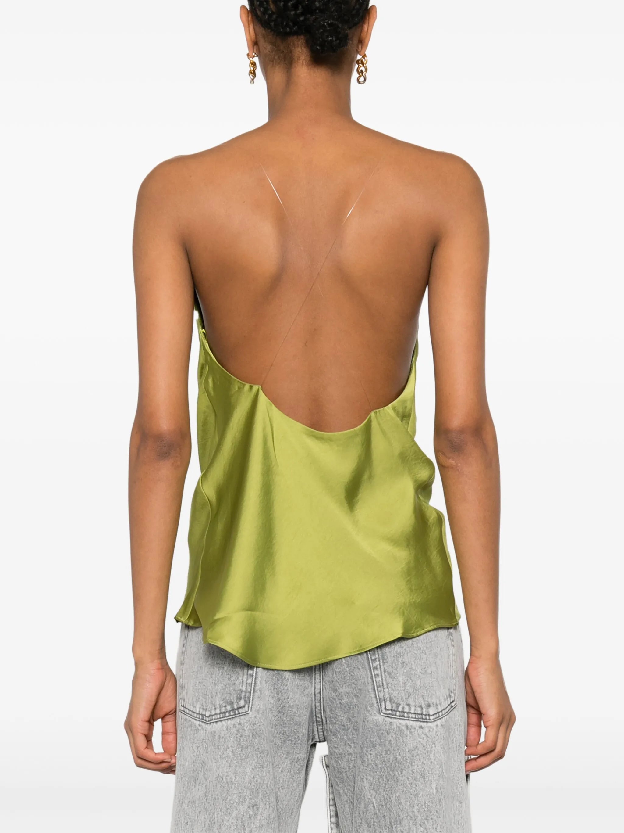 Evergreen Invisible strap top