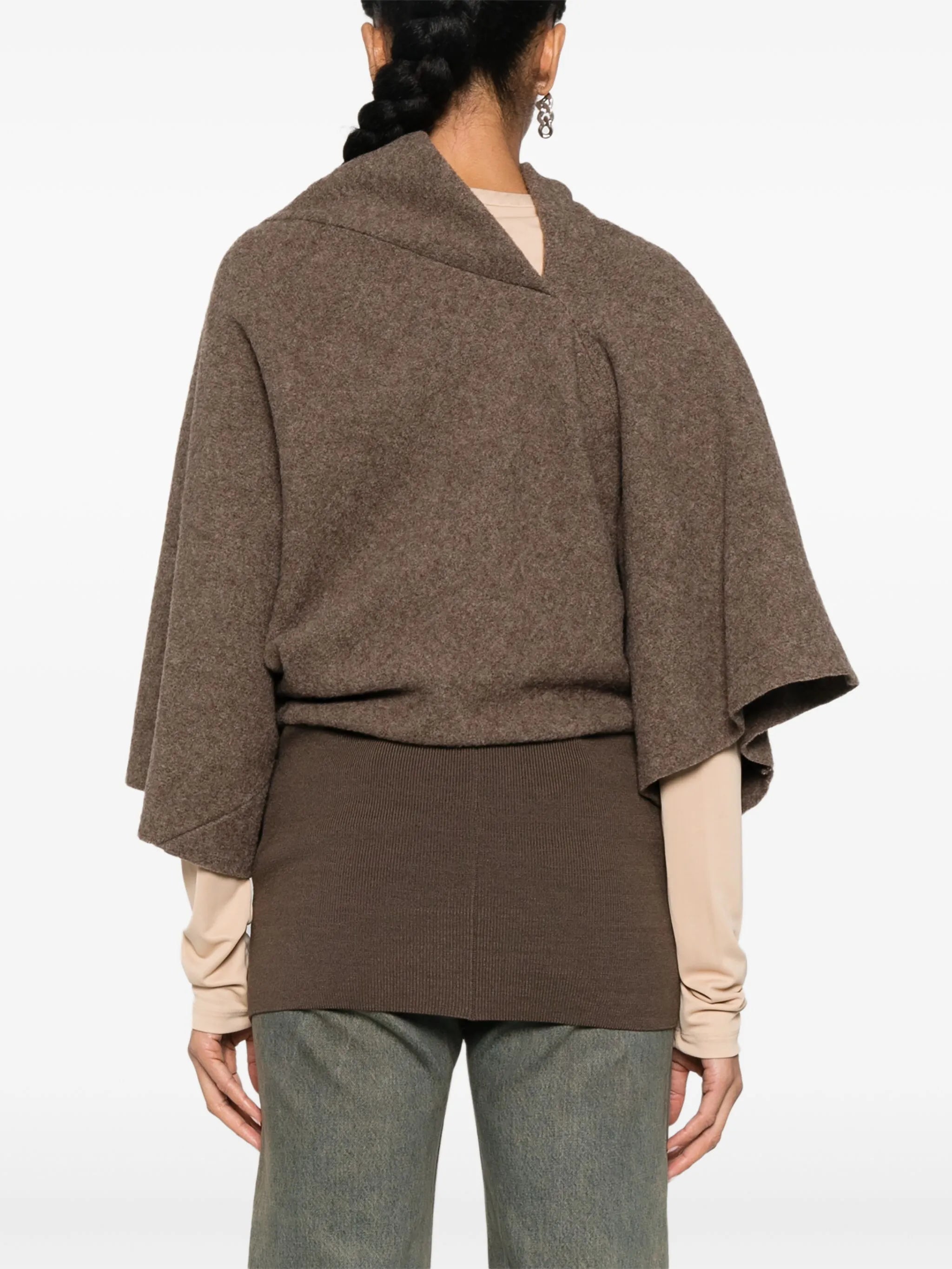 Cylinder knitted top