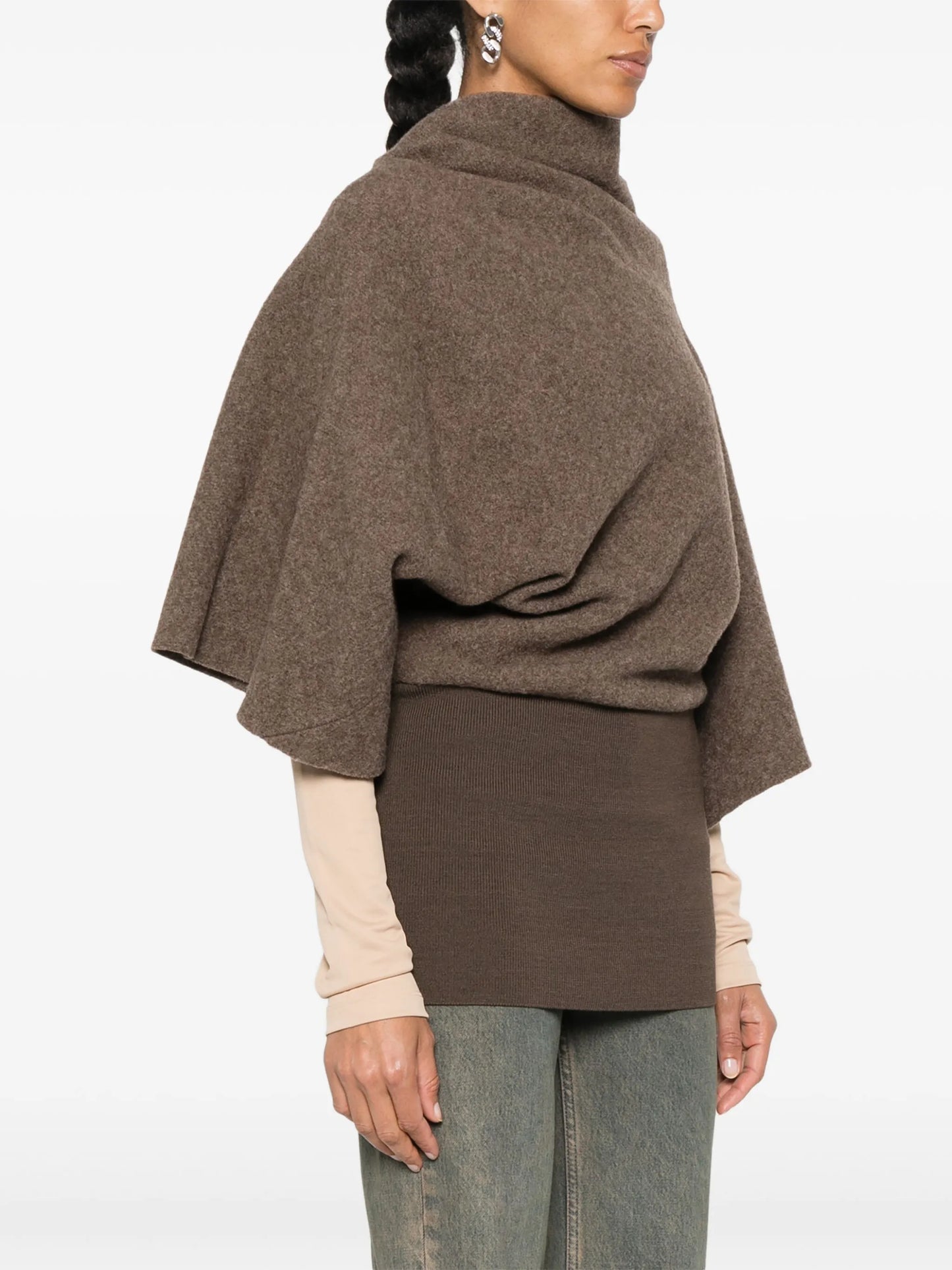 Cylinder knitted top