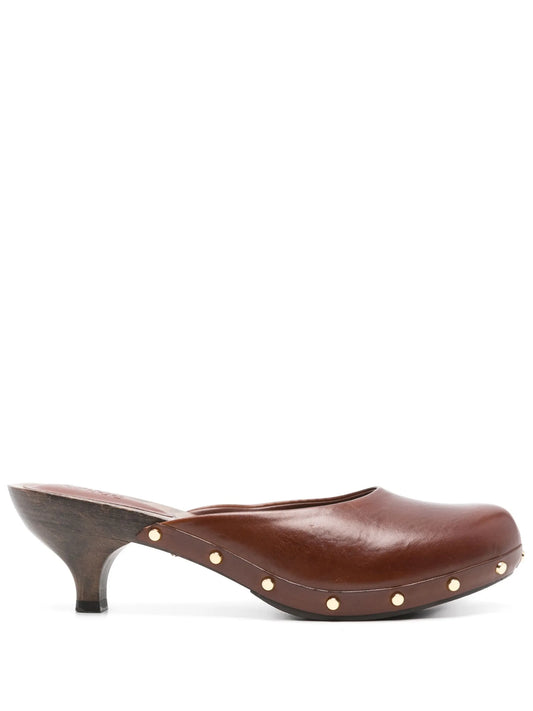 Judith 40mm leather mules