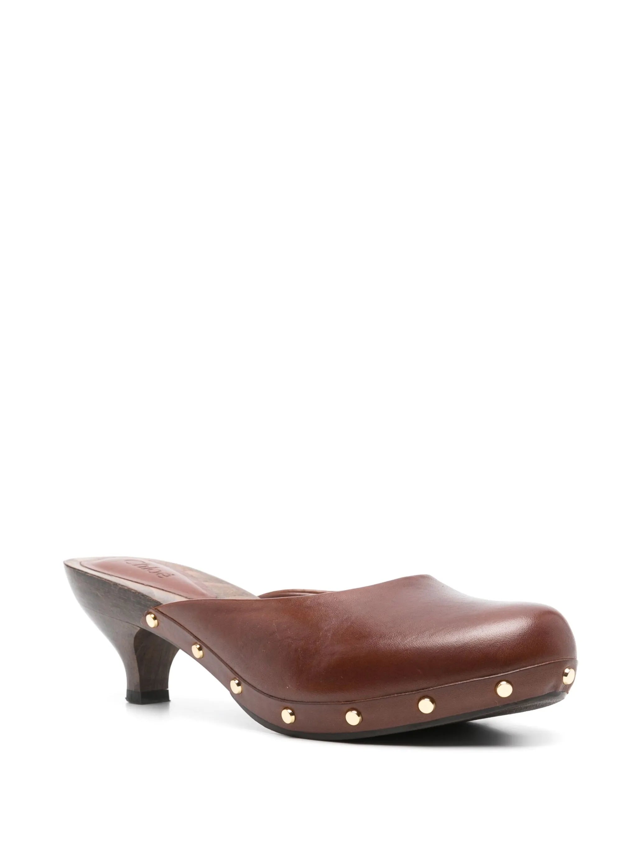 Judith 40mm leather mules