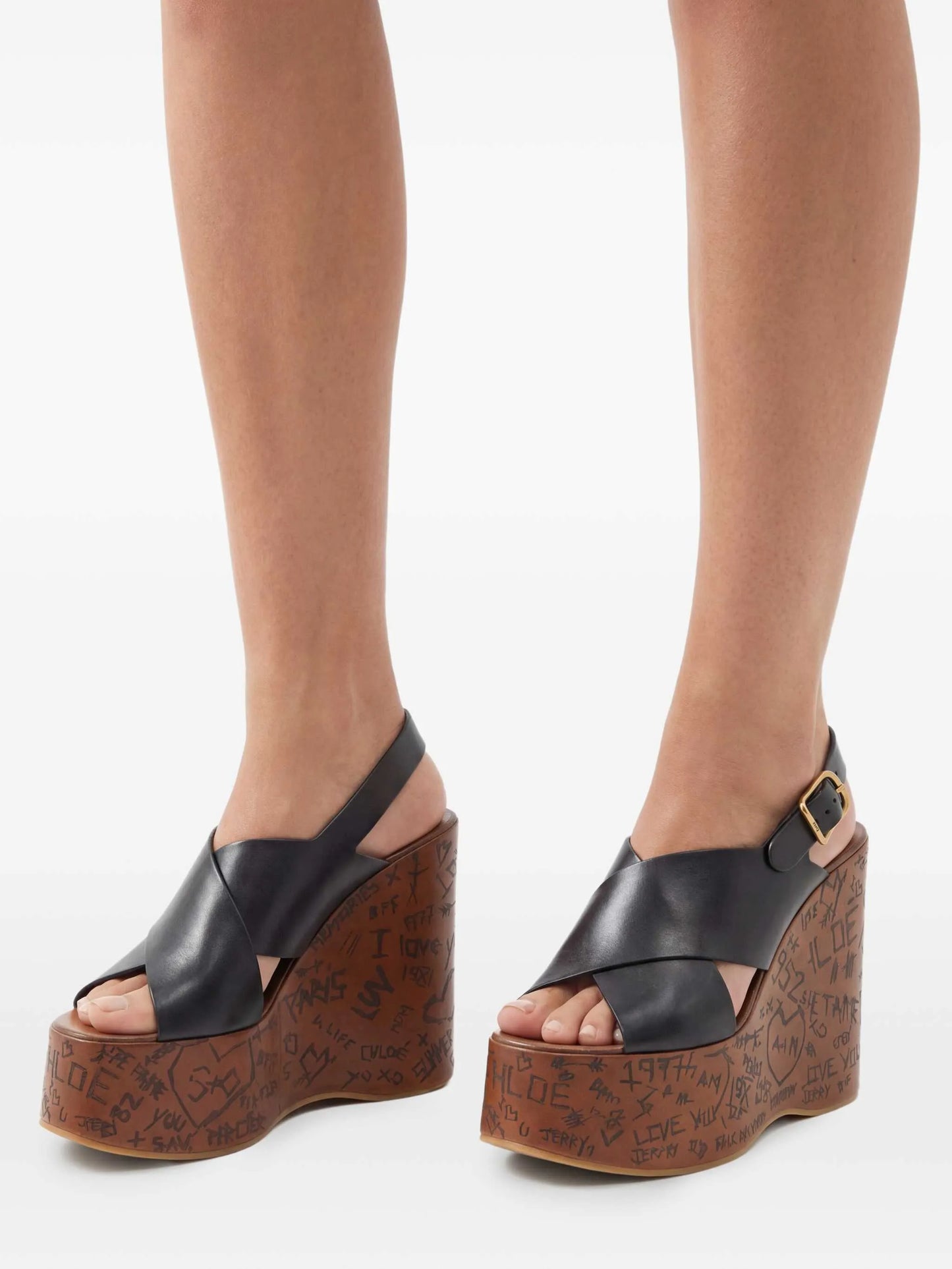 Maxime wedged sandals