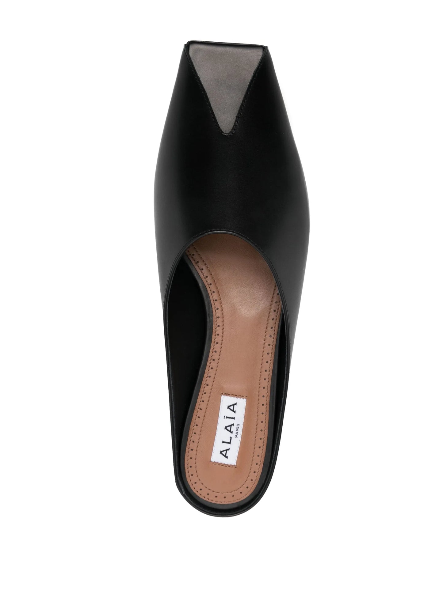 Spike flat mules