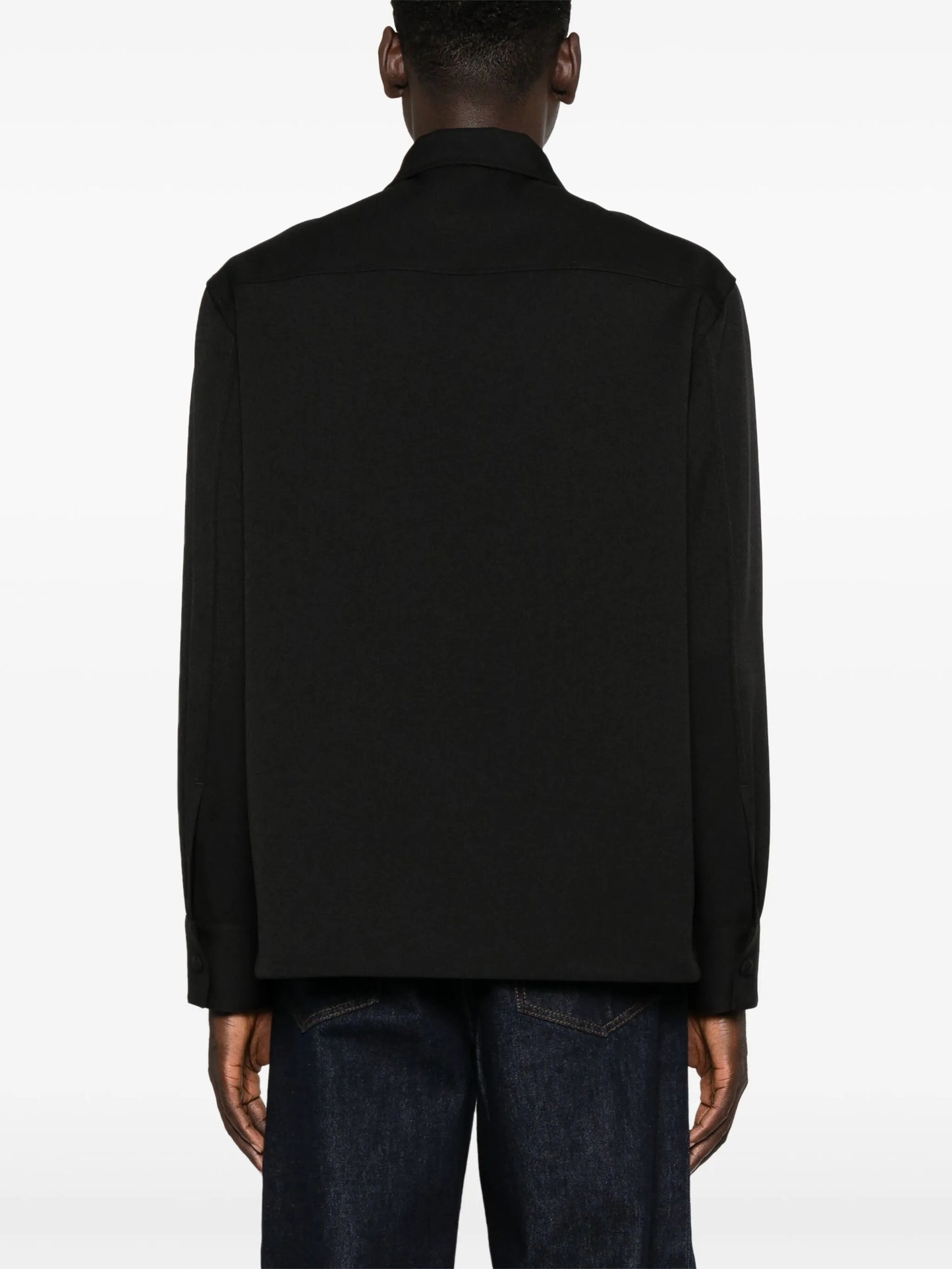 zip-up shirt