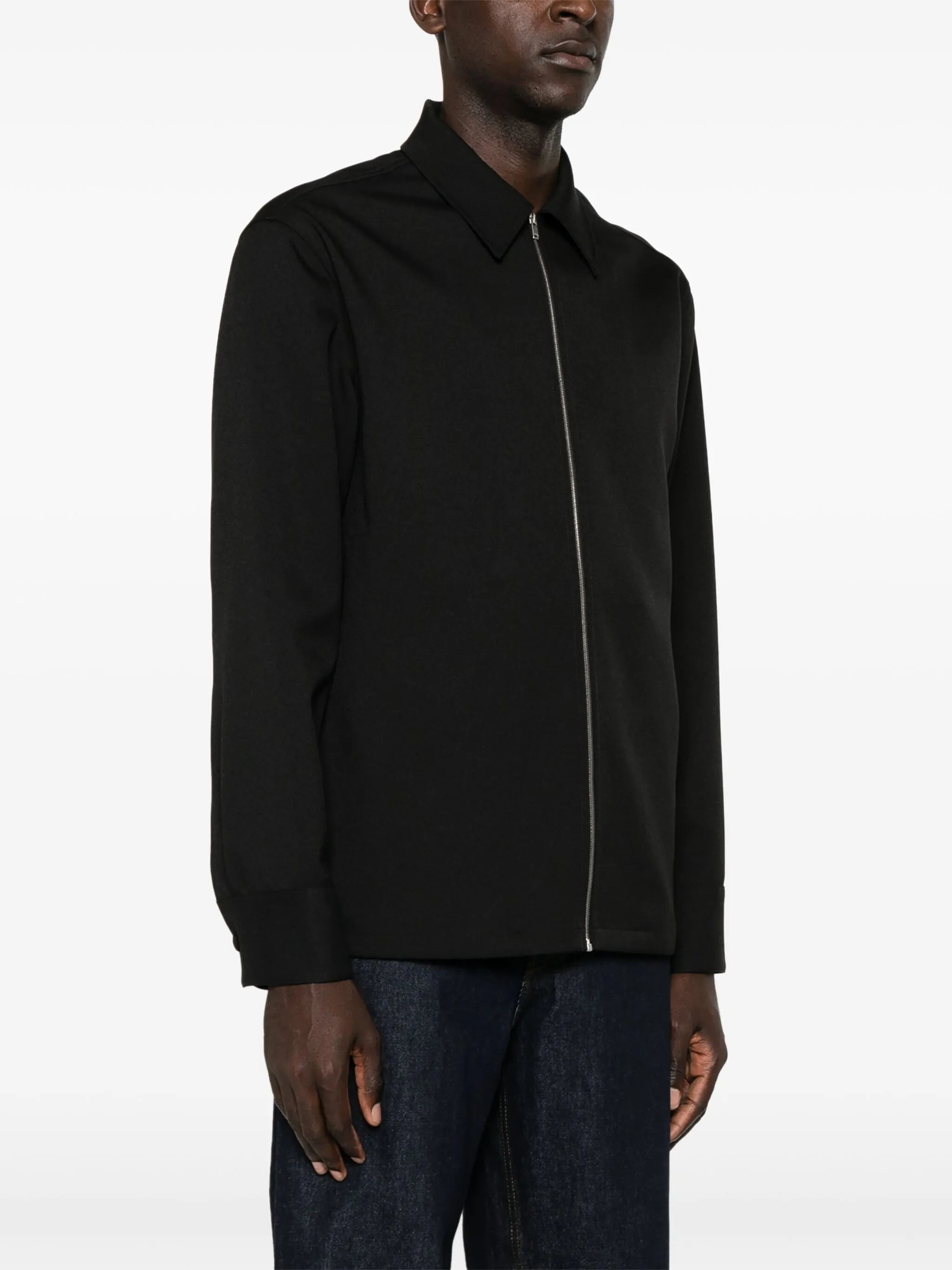 zip-up shirt