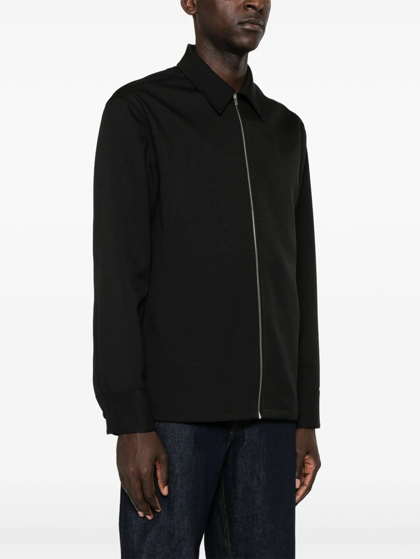 zip-up shirt