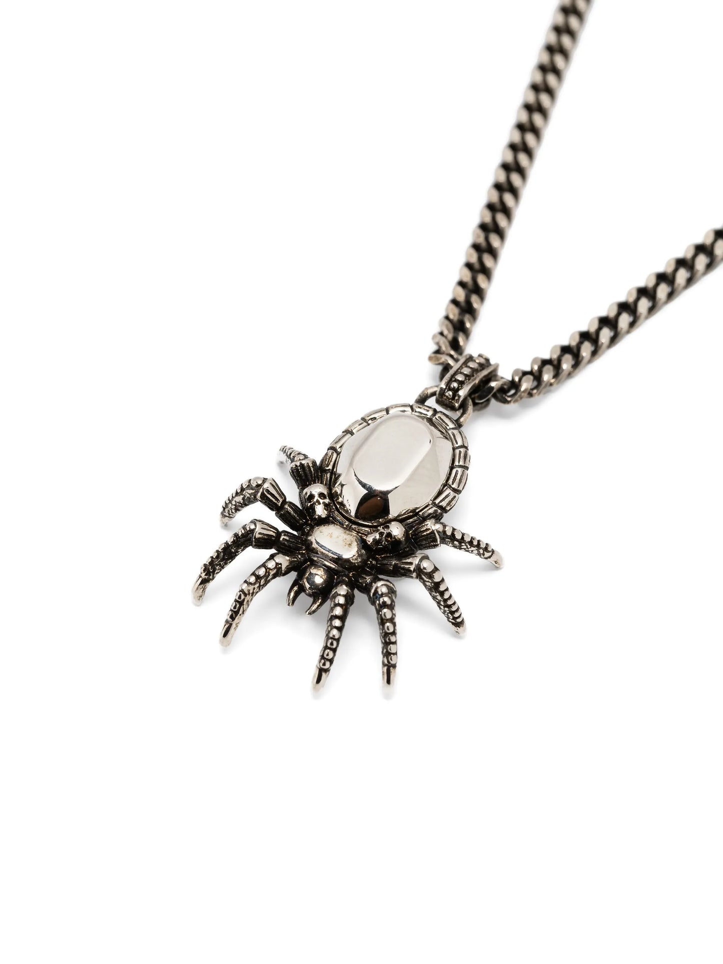Spider-pendant necklace