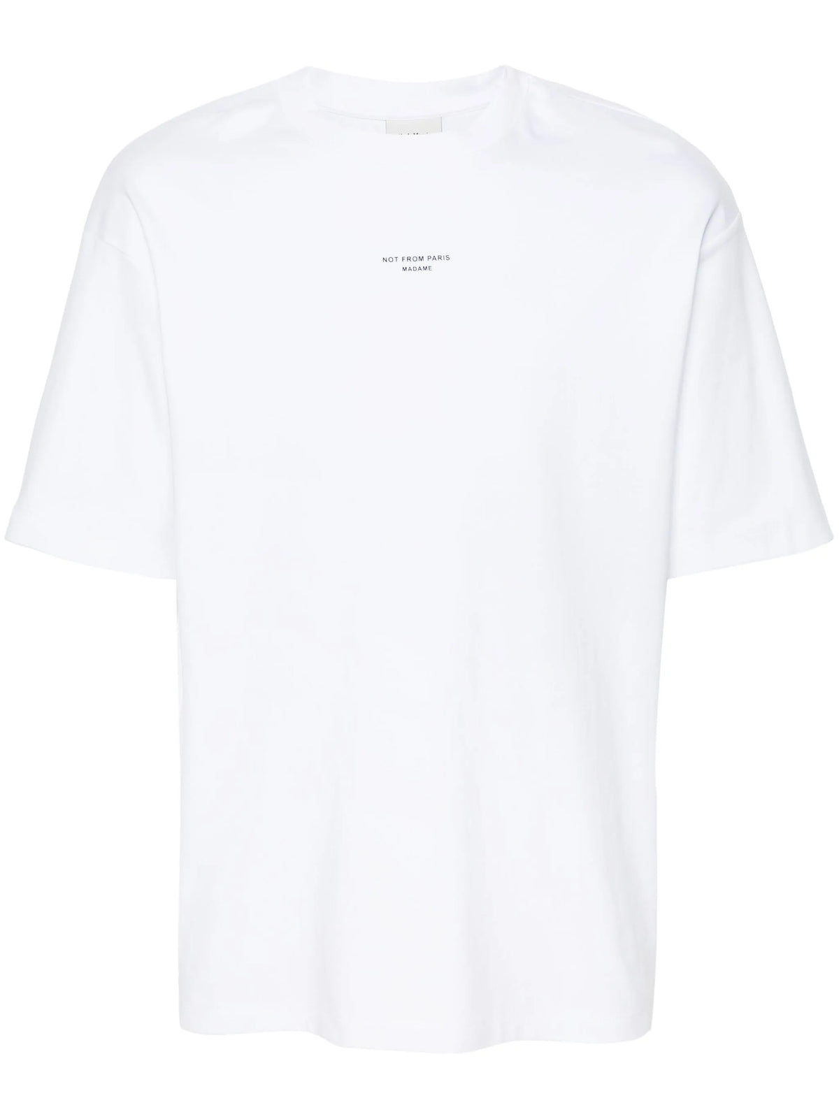 slogan-print cotton T-shirt