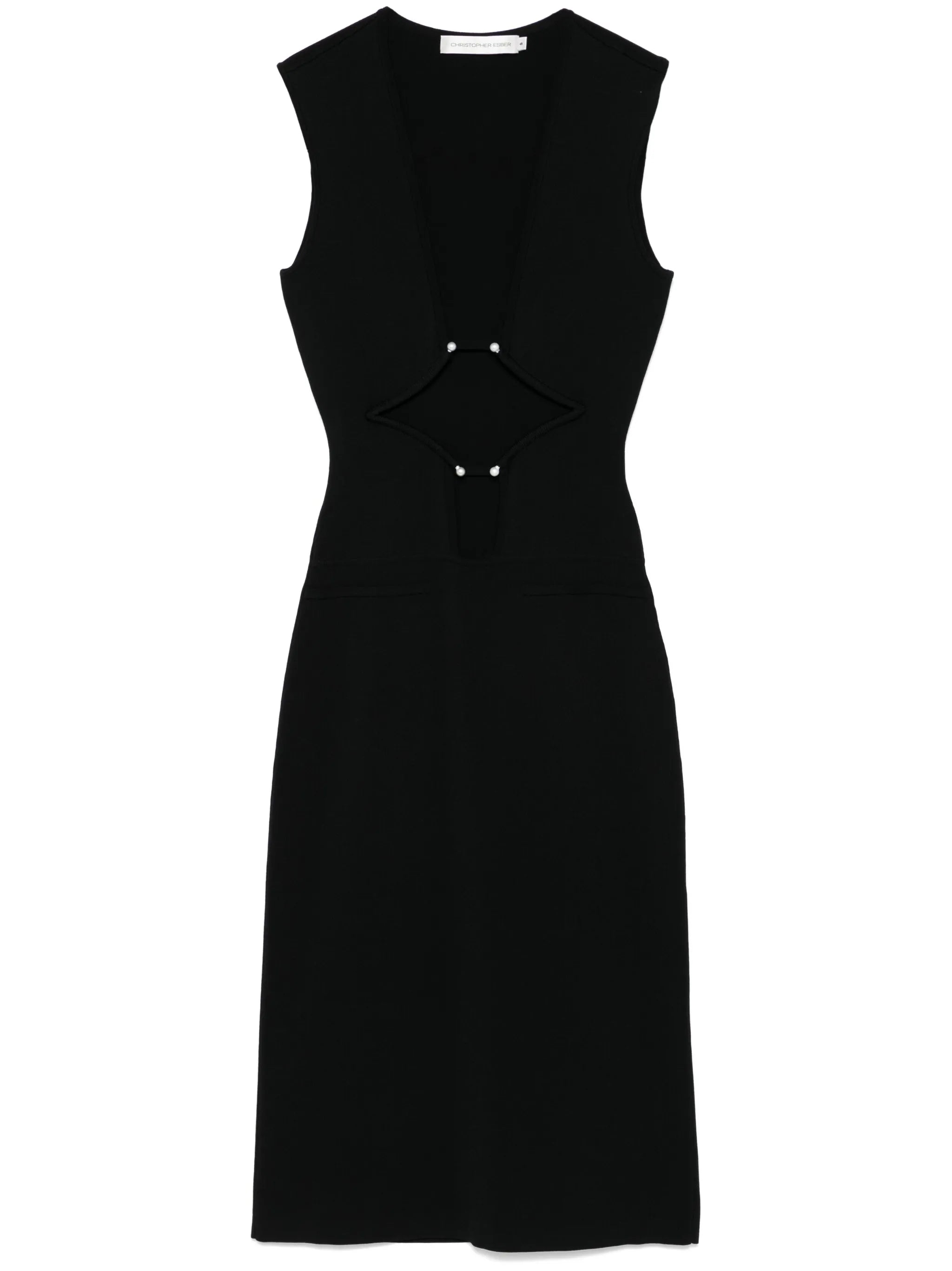 Bracket midi dress