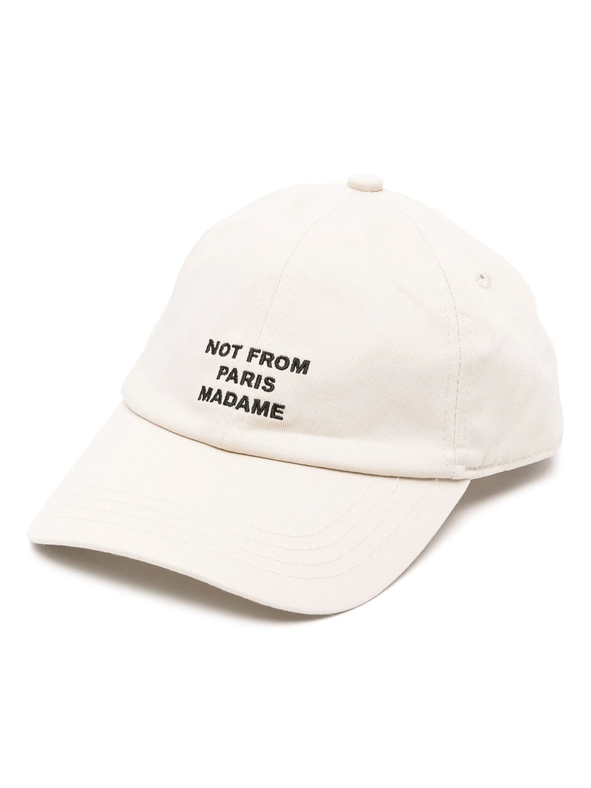 Not From Paris cotton baseball cap