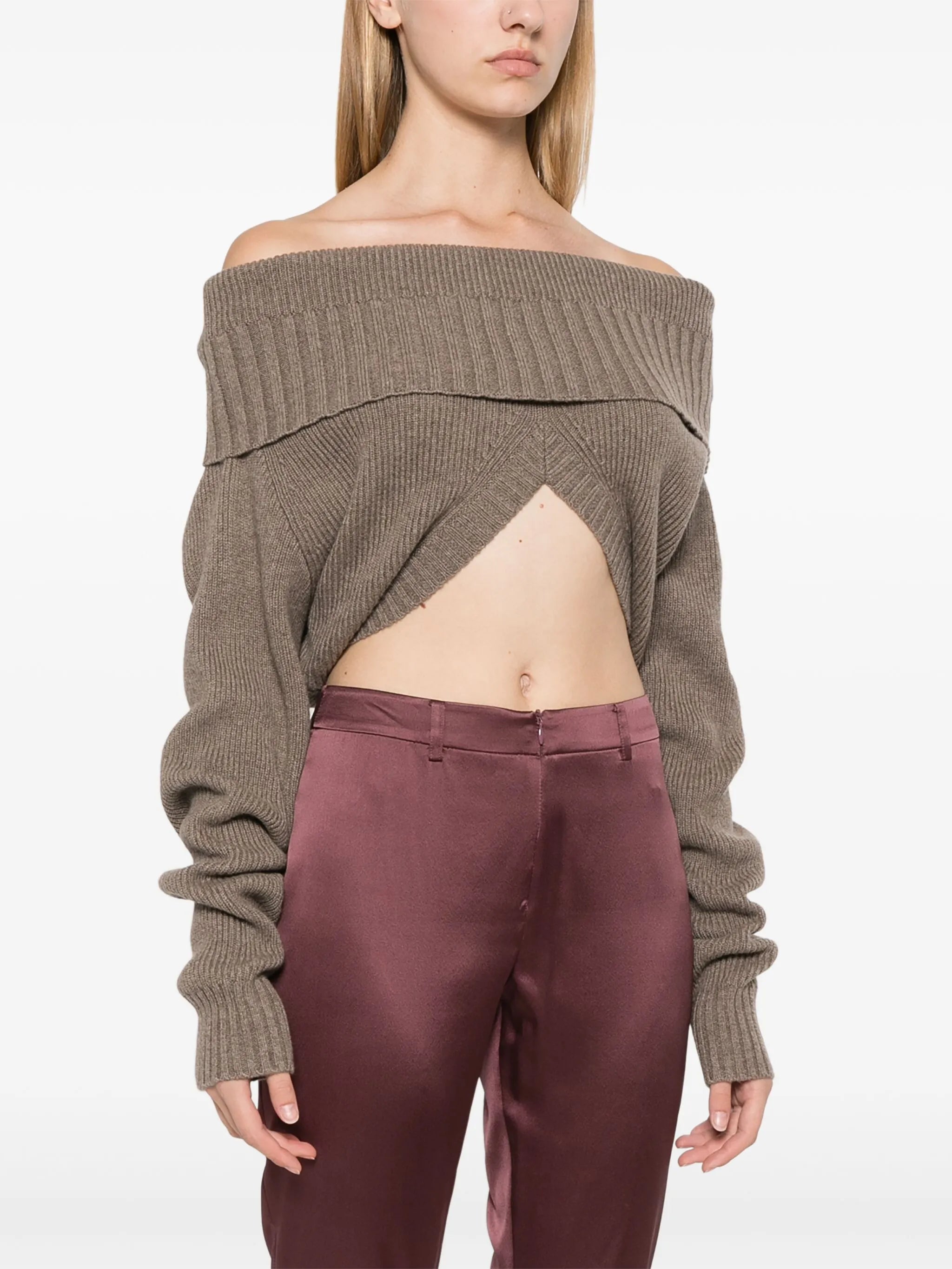 fold-detail cropped top
