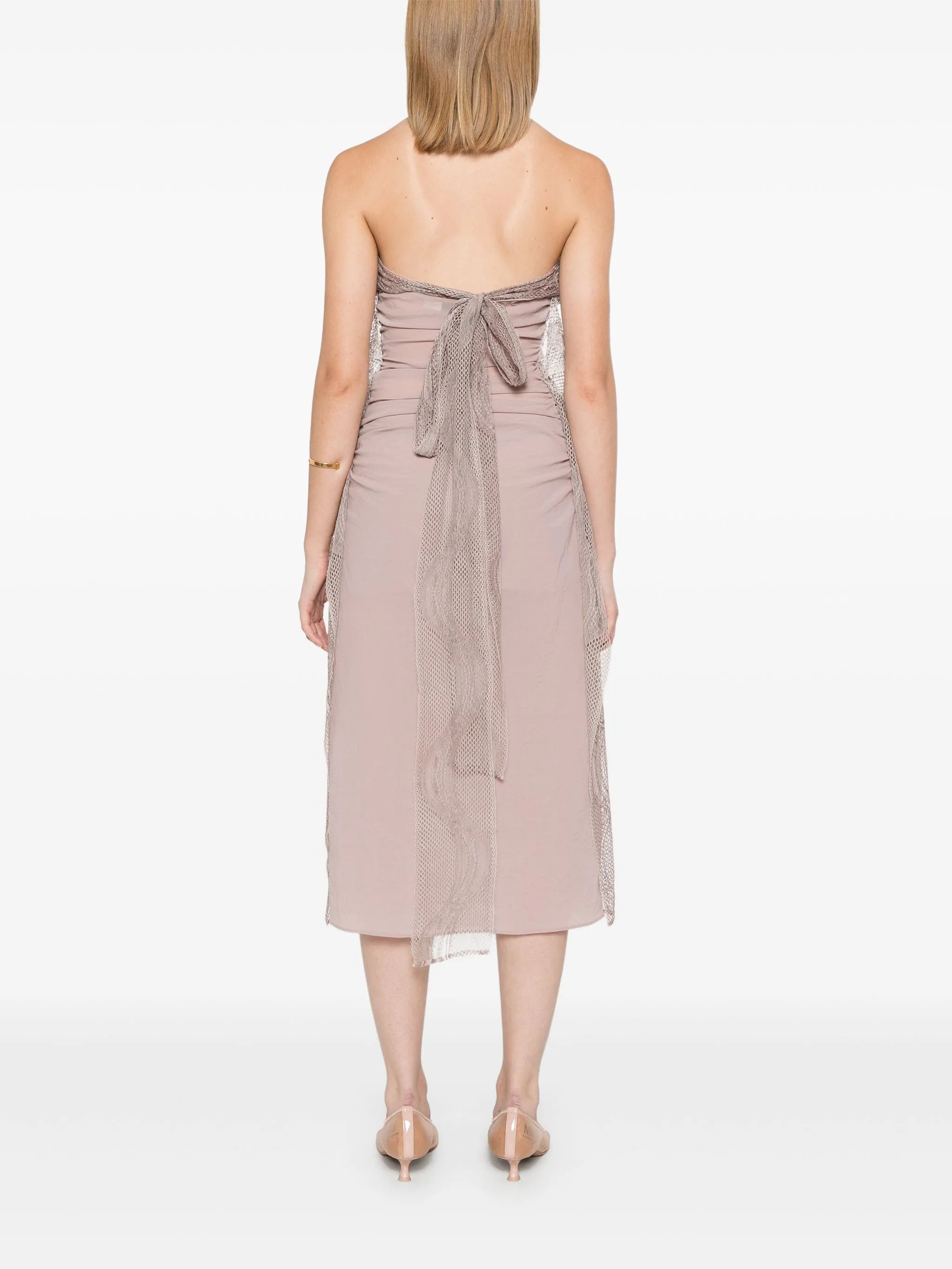Vellum midi dress