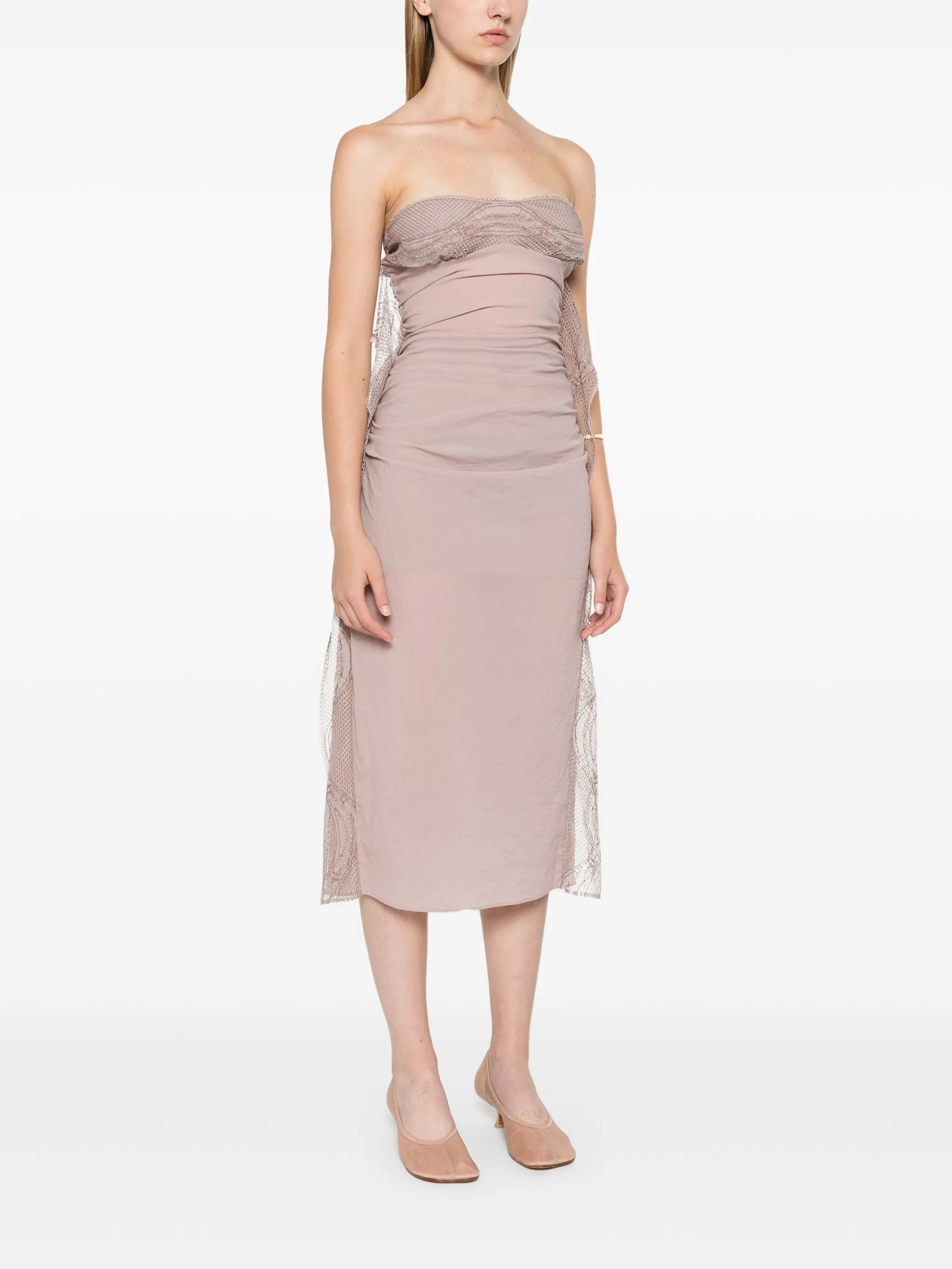 Vellum midi dress