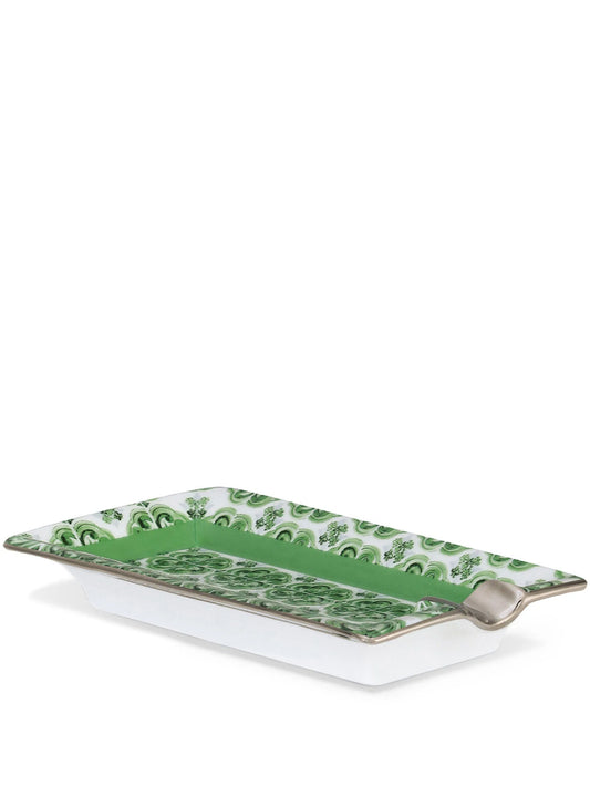 porcelain ashtray