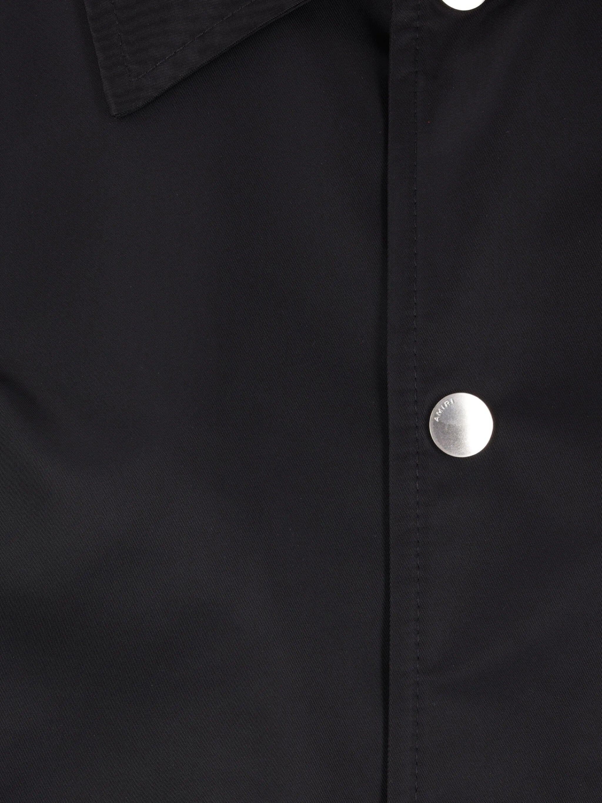 MA-print shirt jacket