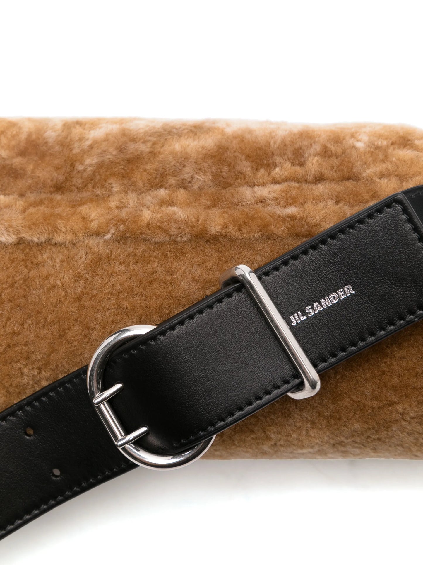 small Cannolo shearling shoulder bag