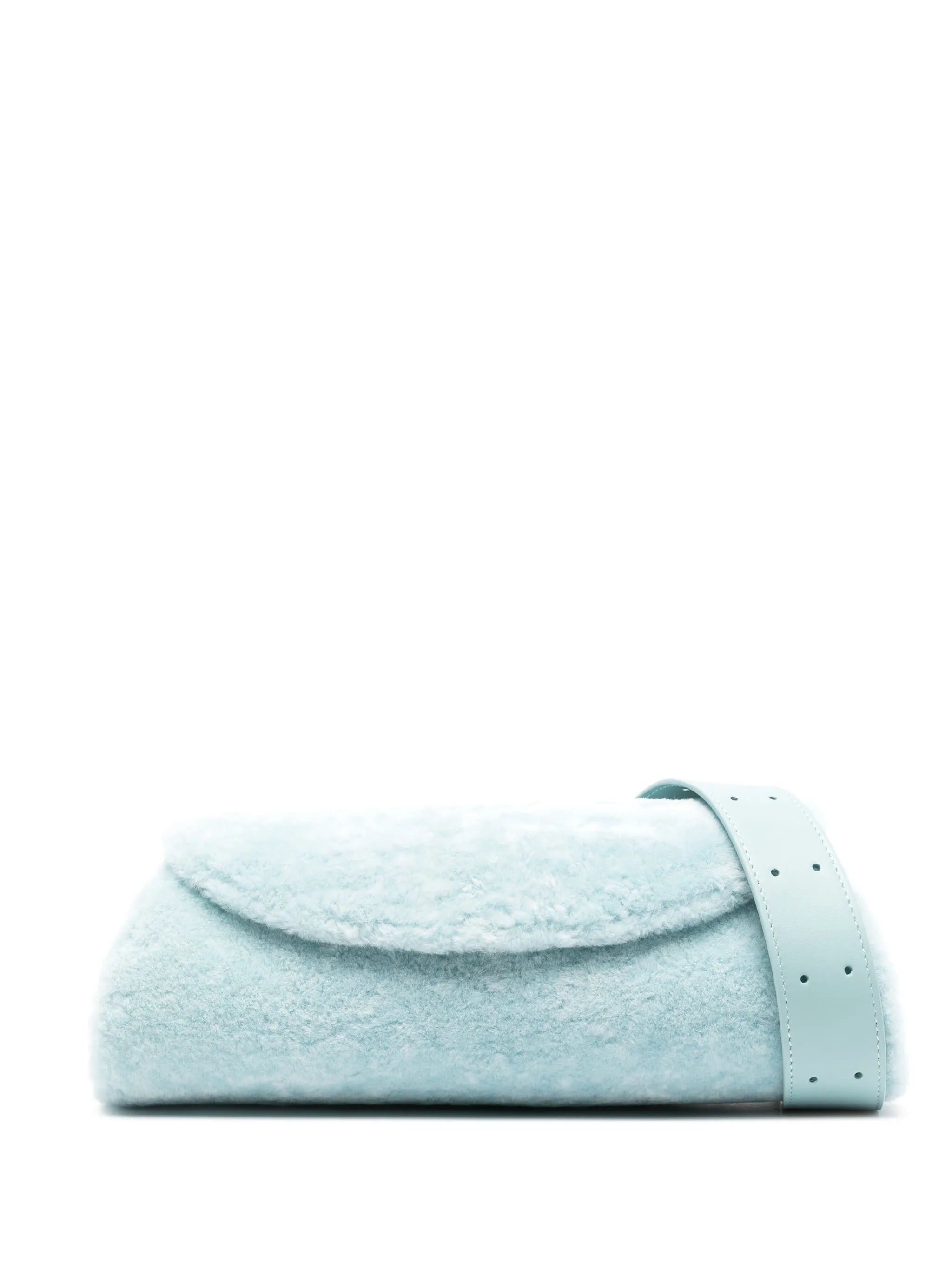 small Cannolo shearling shoulder bag