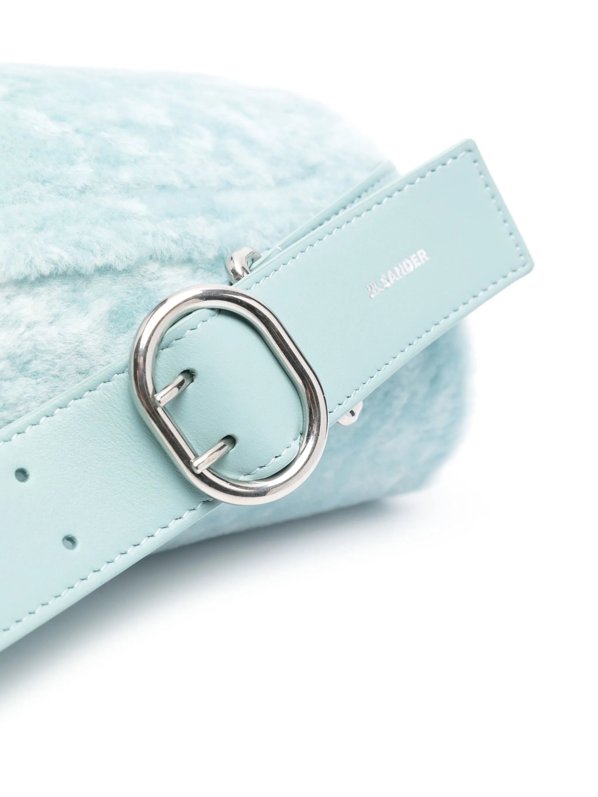 small Cannolo shearling shoulder bag