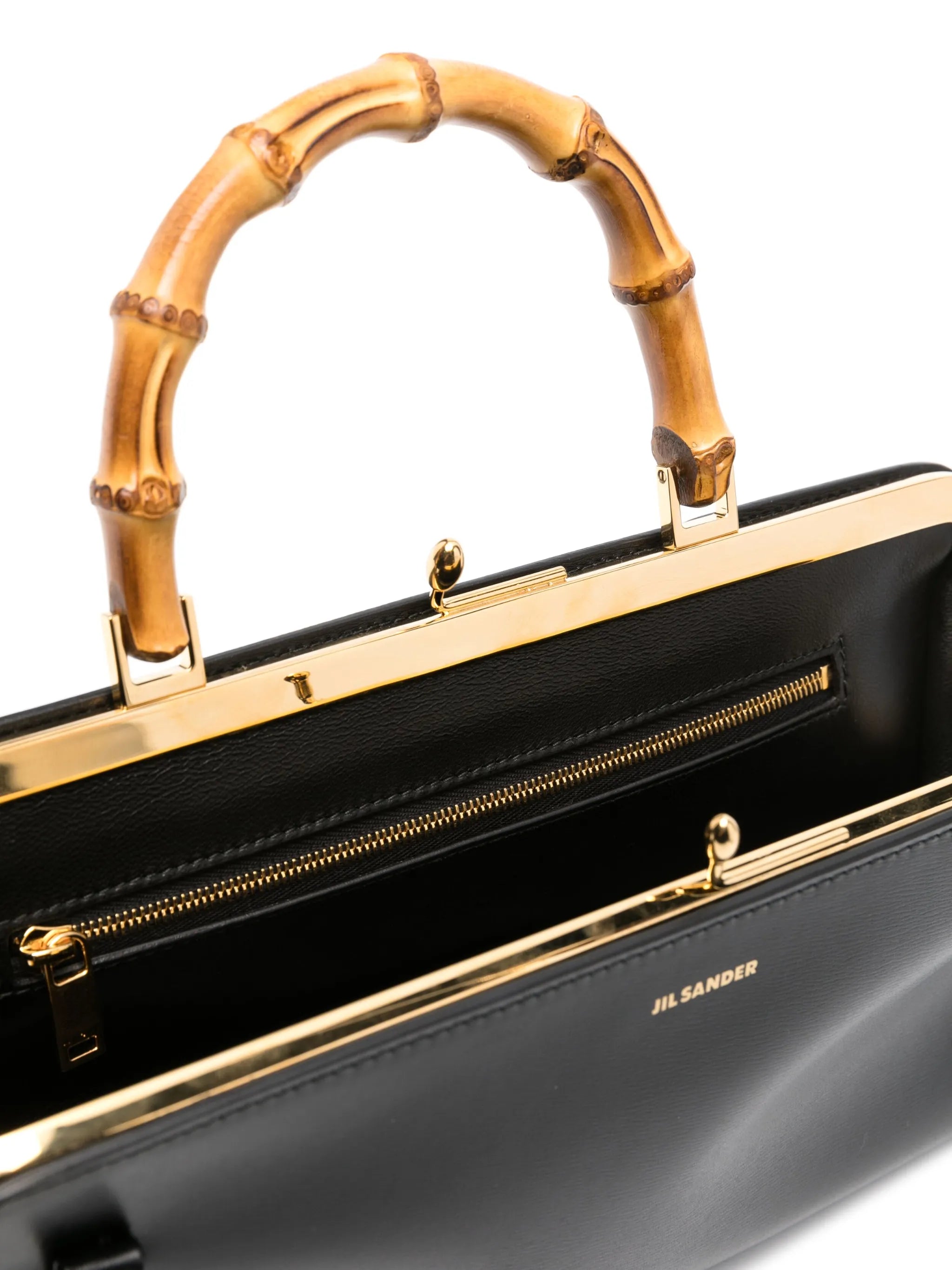 Goji leather tote bag