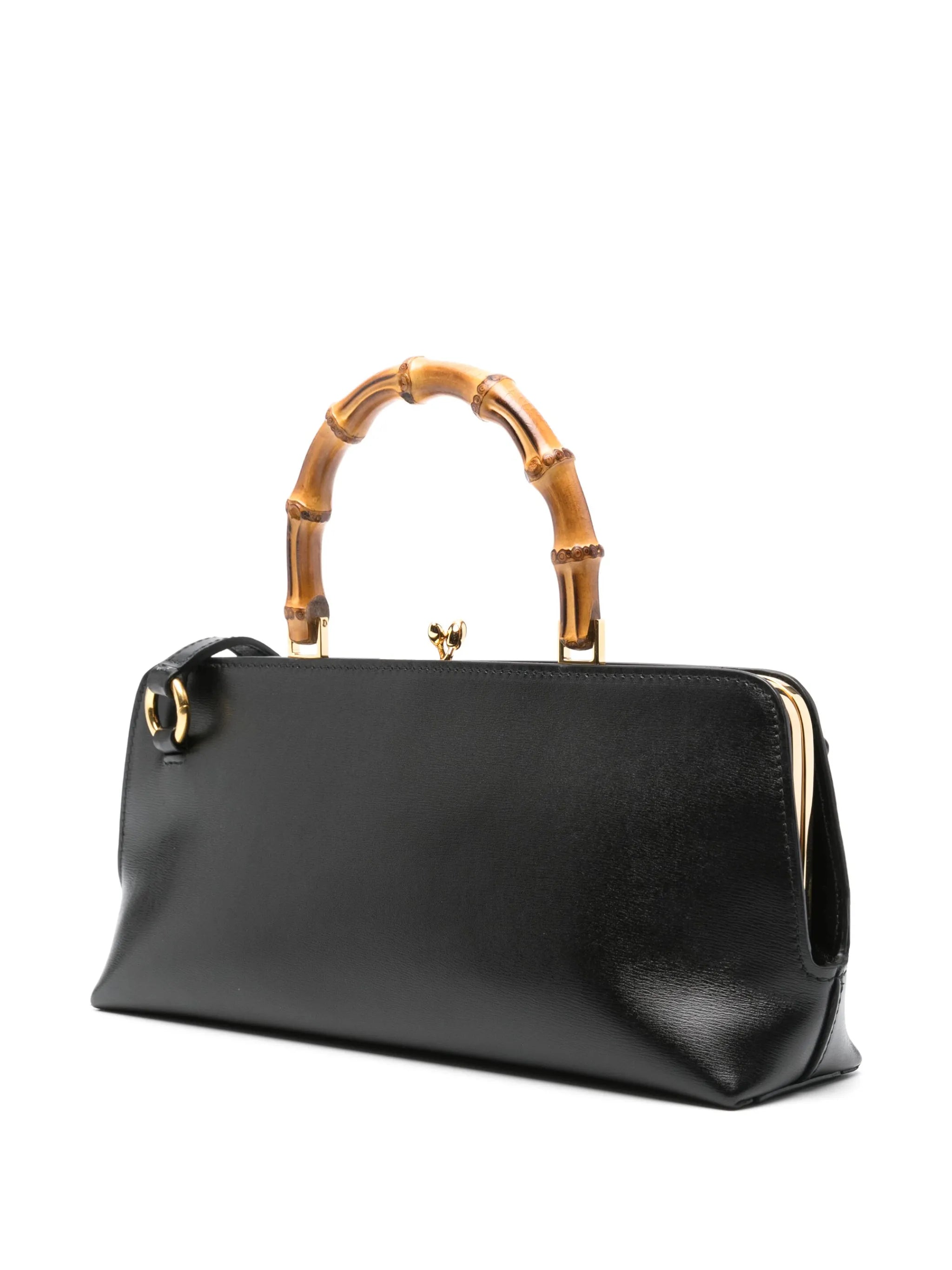 Goji leather tote bag