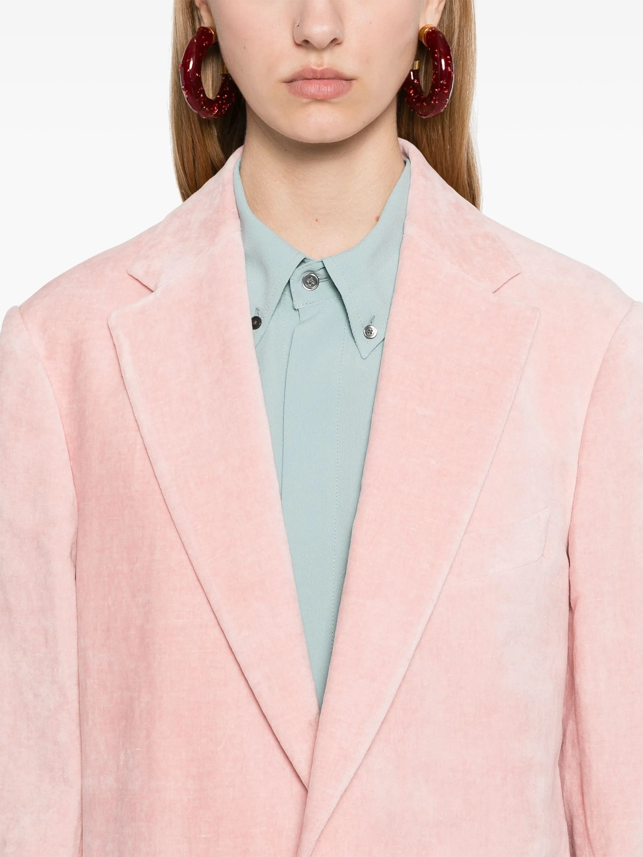 velvet blazer