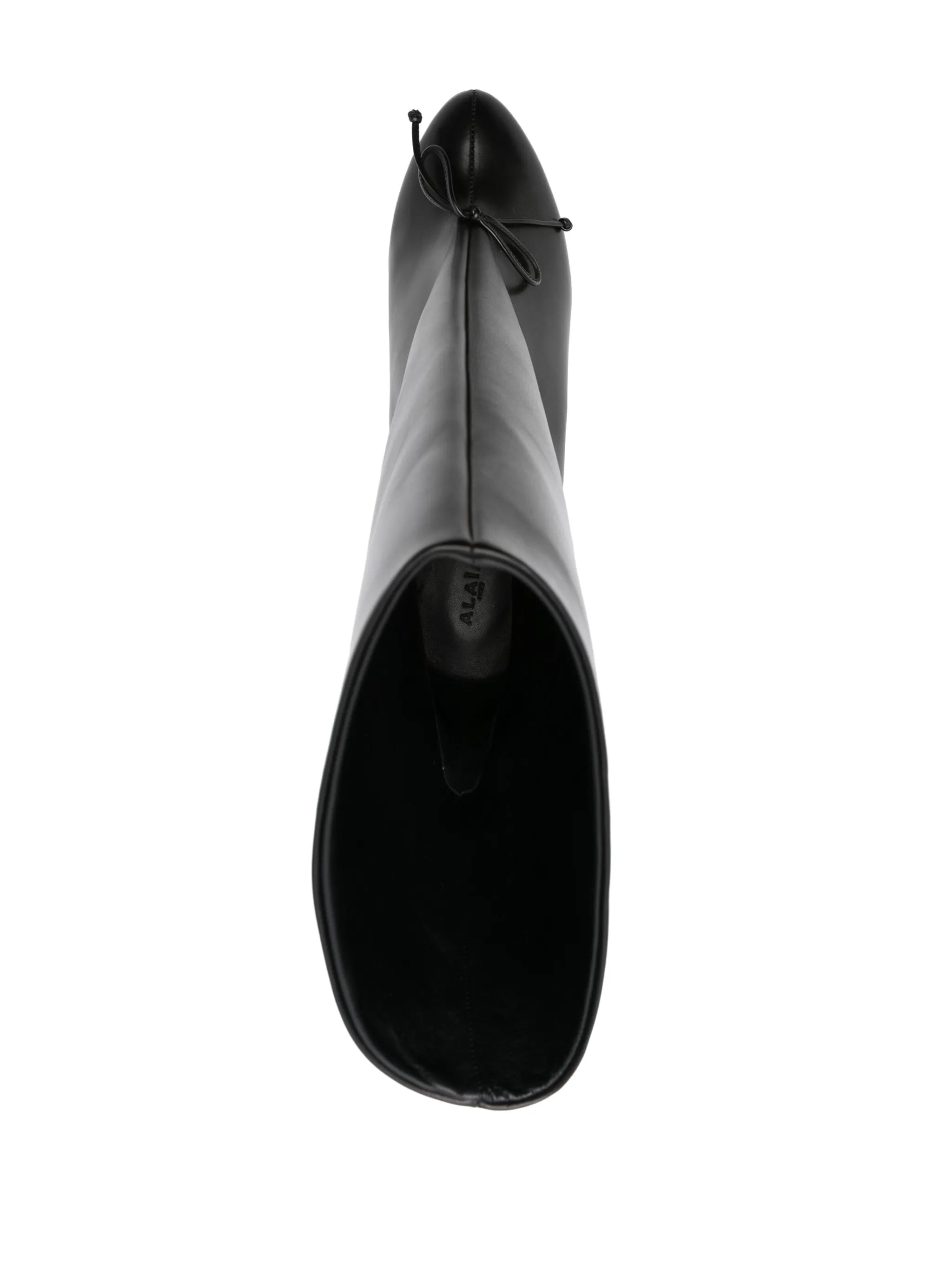 100mm bow-detailed boots
