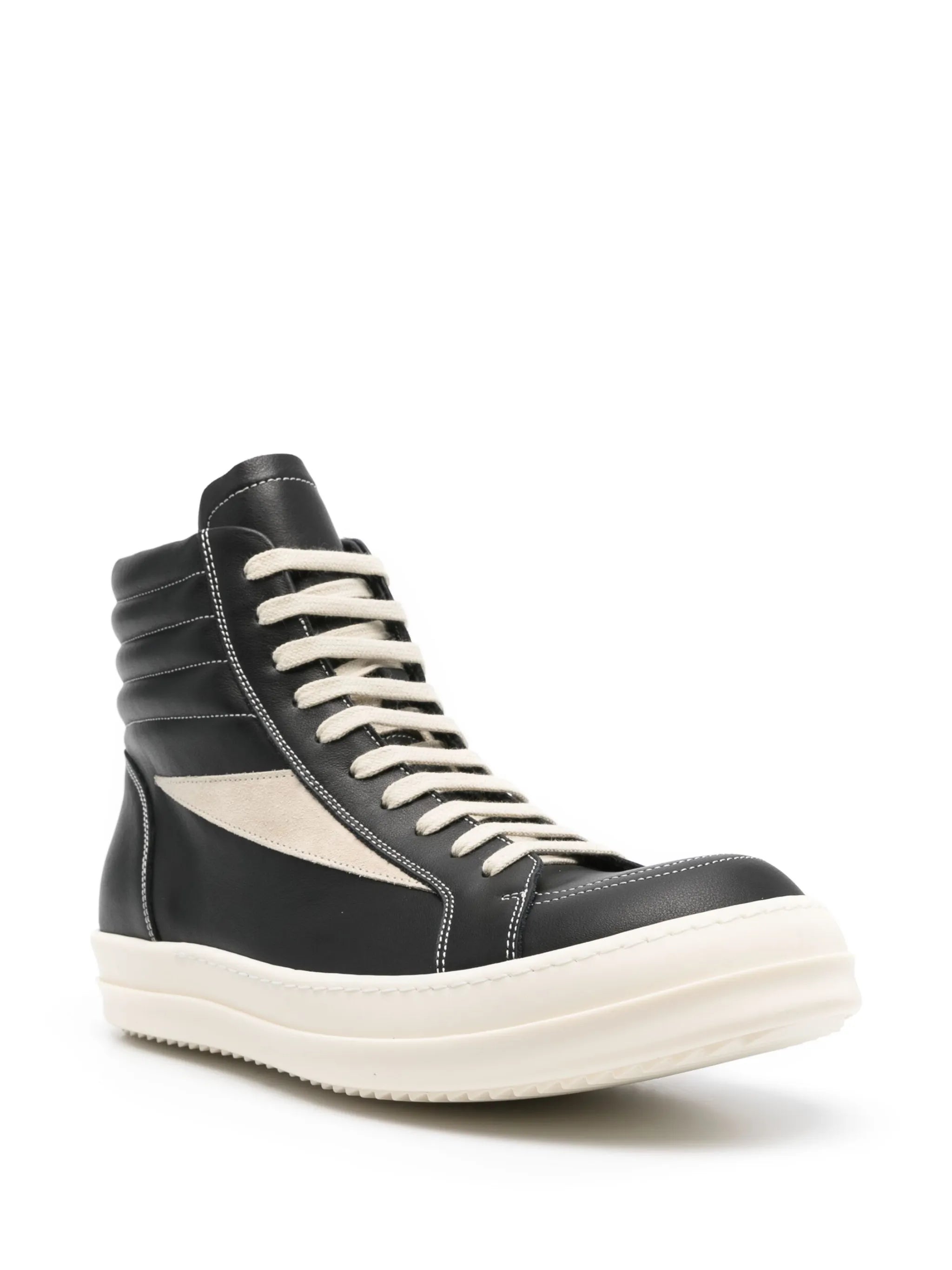 Vintage high-top sneakers