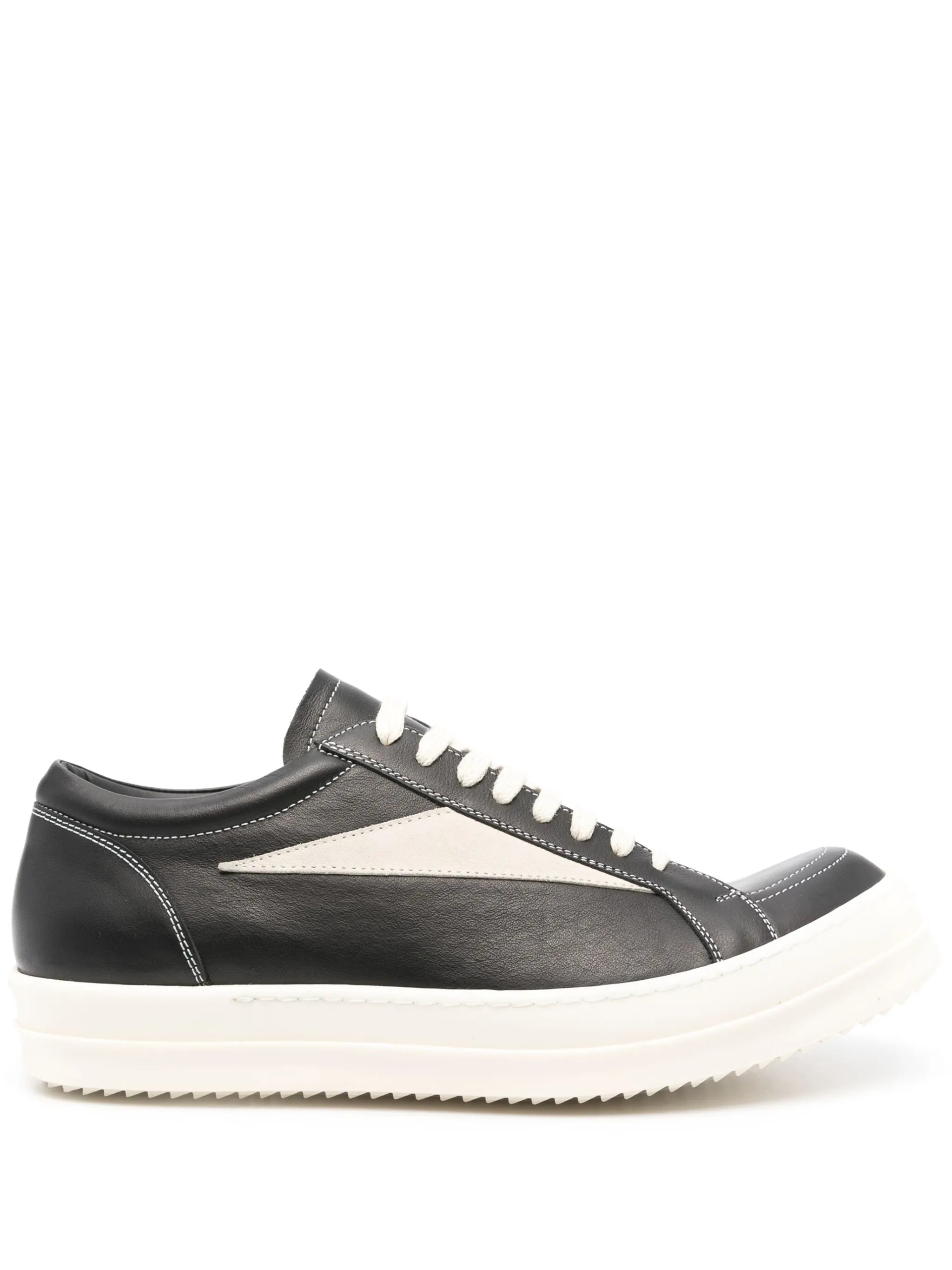 Vintage panelled sneakers
