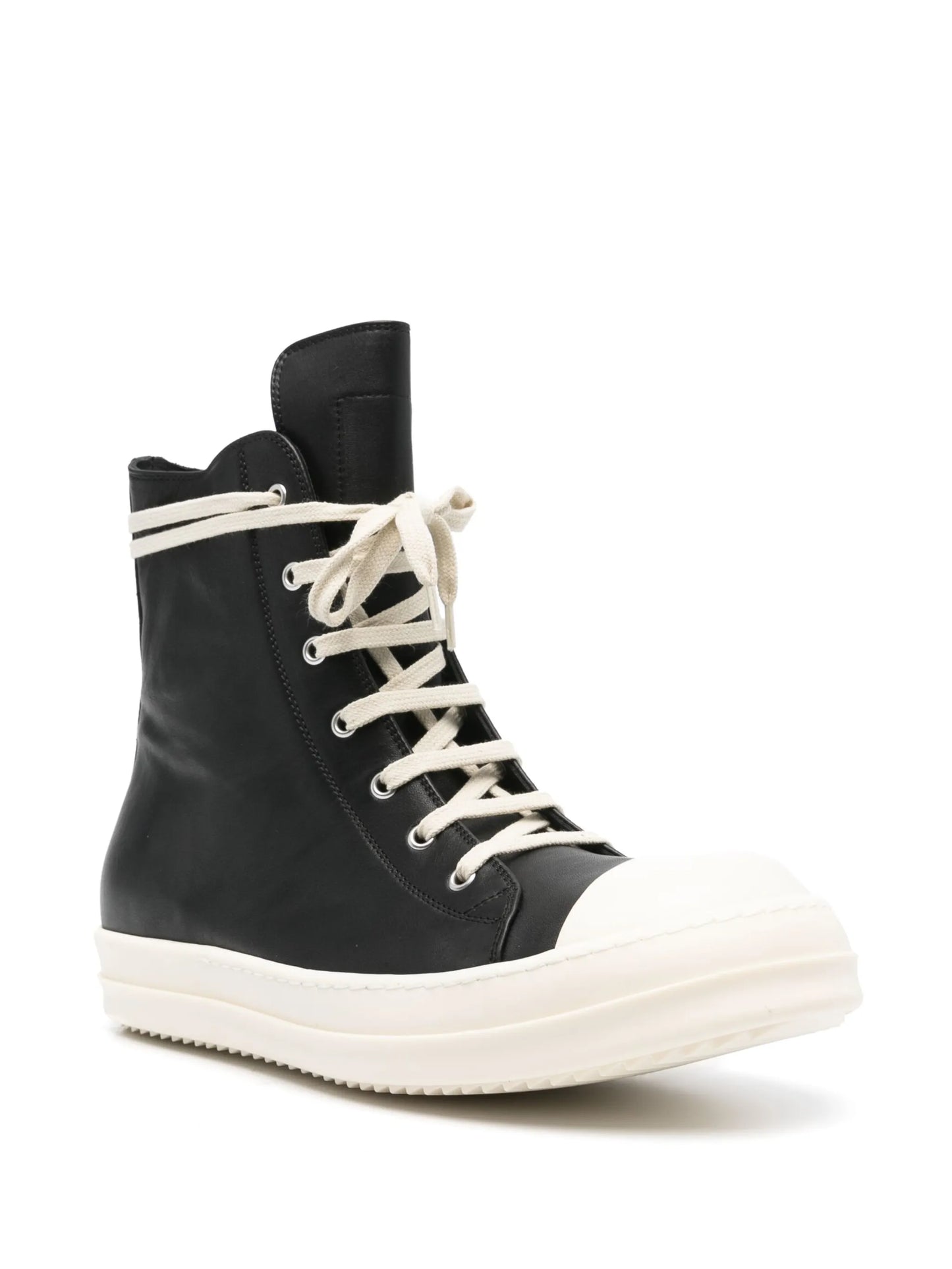 zip-up high-top sneakers