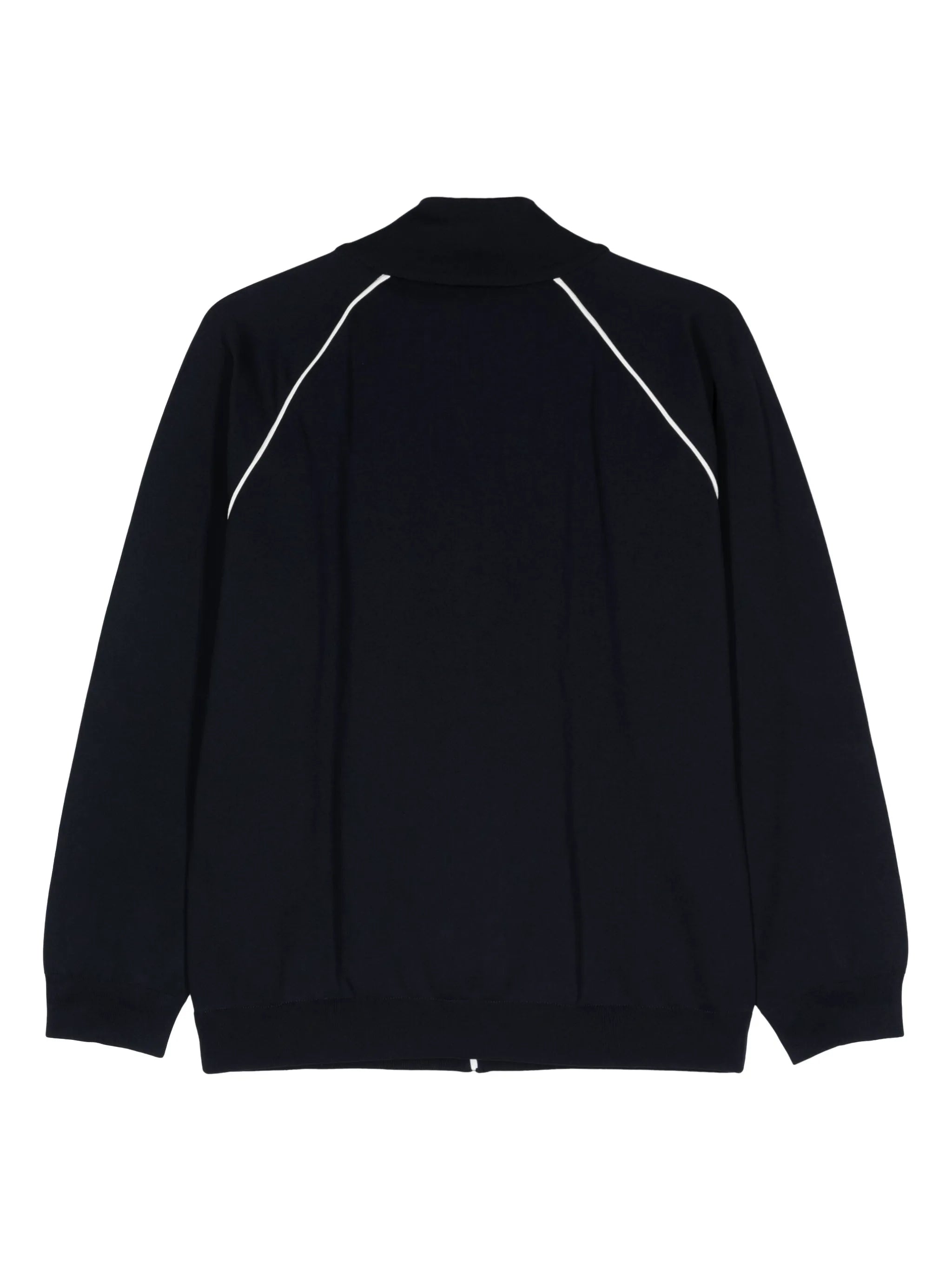 logo-embroidered bomber jacket