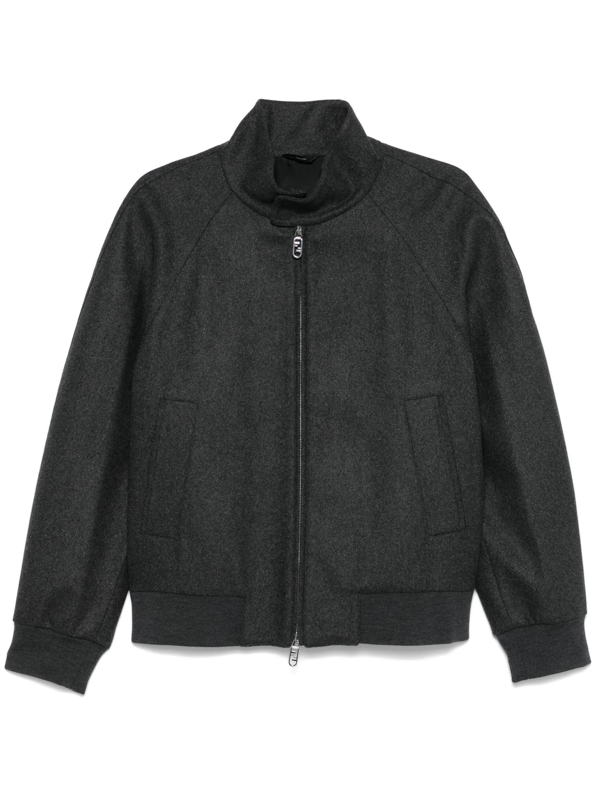 felted bomber jacket
